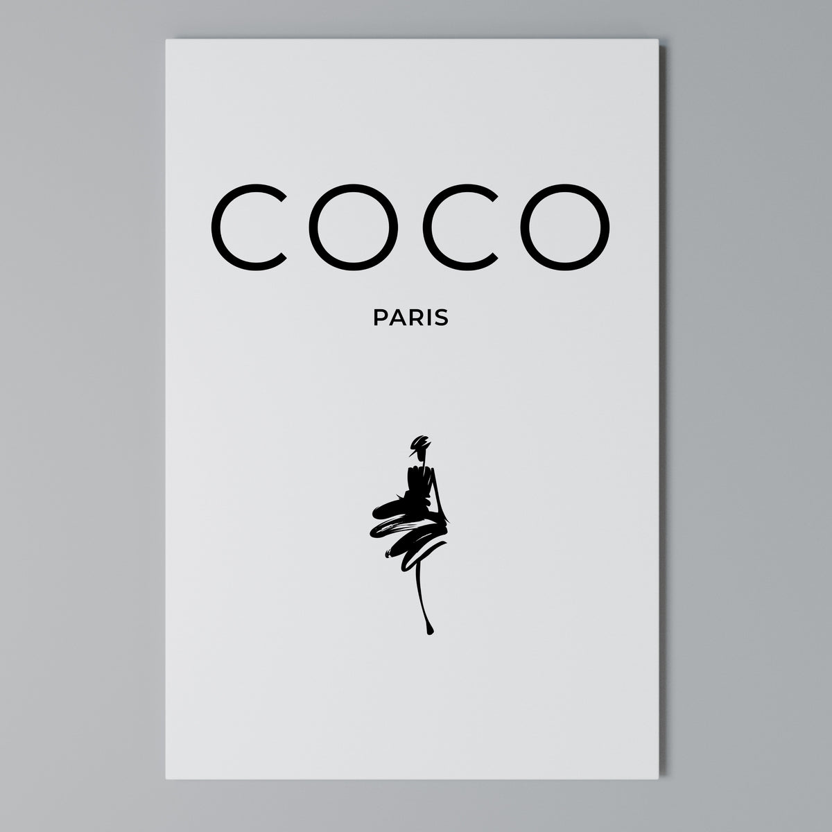 COCO CHANEL - TIMELESS ELEGANCE Pionowy obraz na płótnie