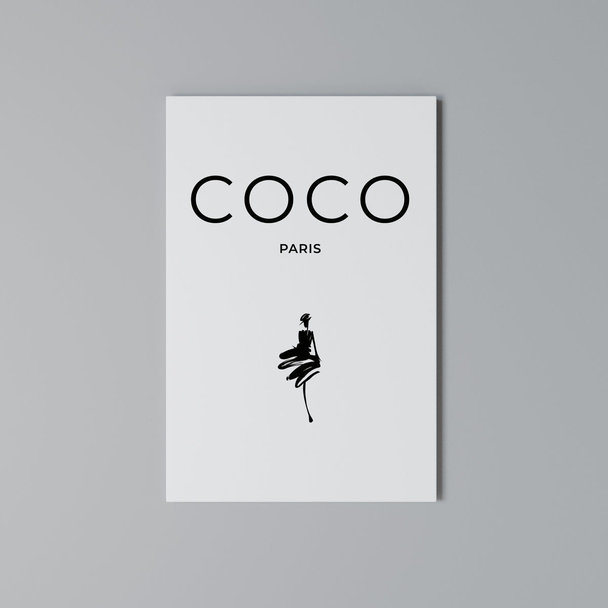 COCO CHANEL - TIMELESS ELEGANCE Pionowy obraz na płótnie