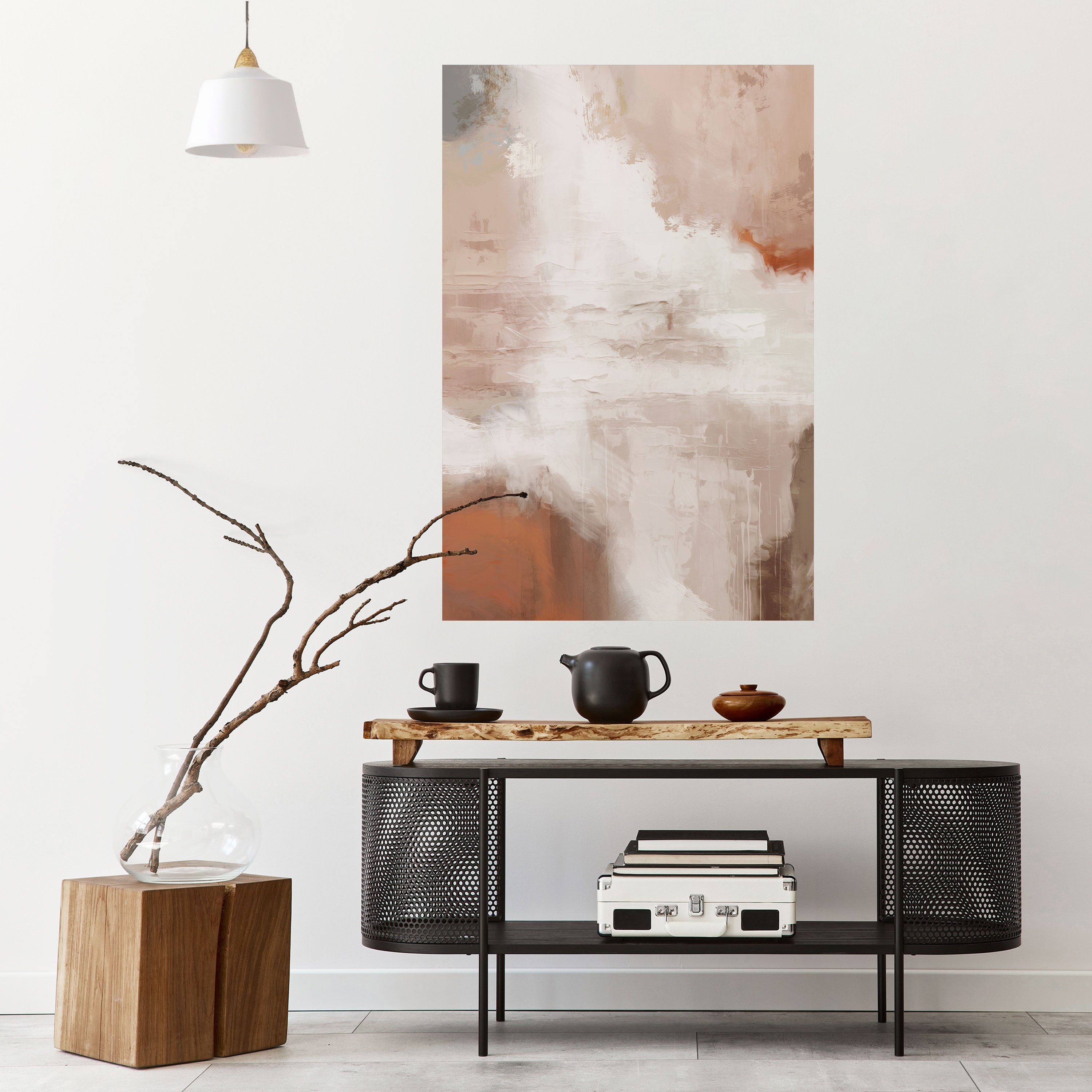 BLUSH SERENITY Naklejka/Plakat pionowy