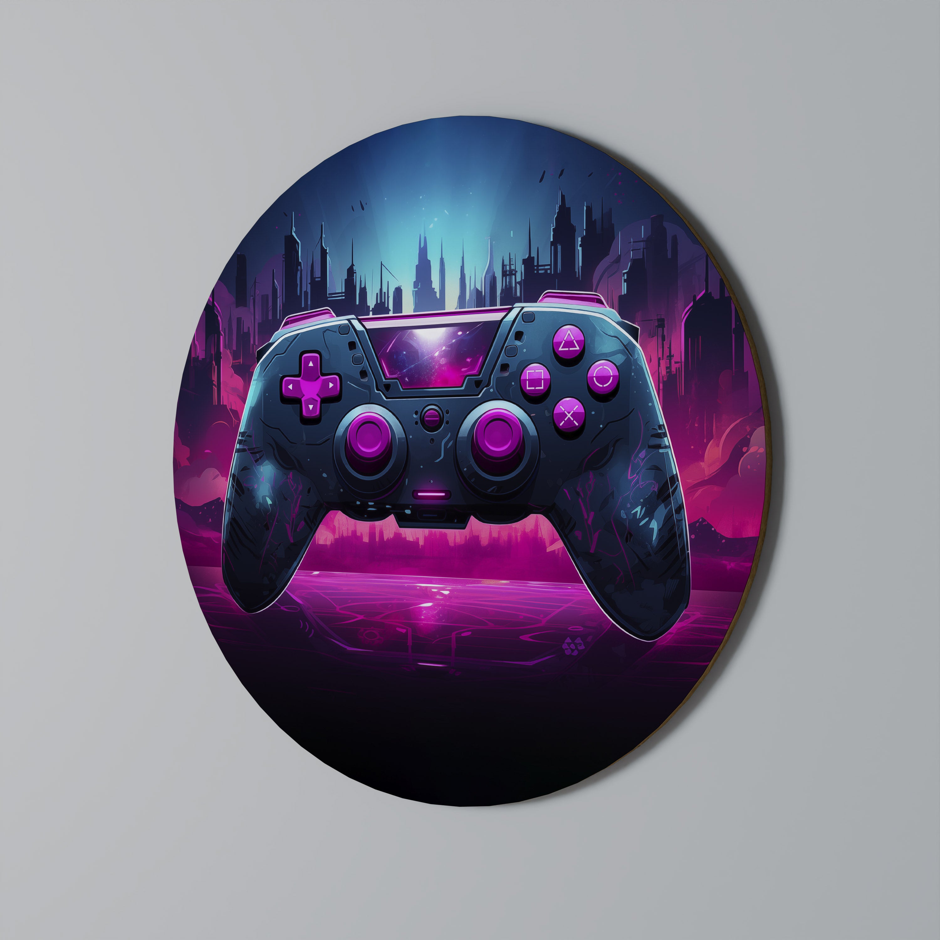 INFINITY MATRIX PAD Obraz okrągły