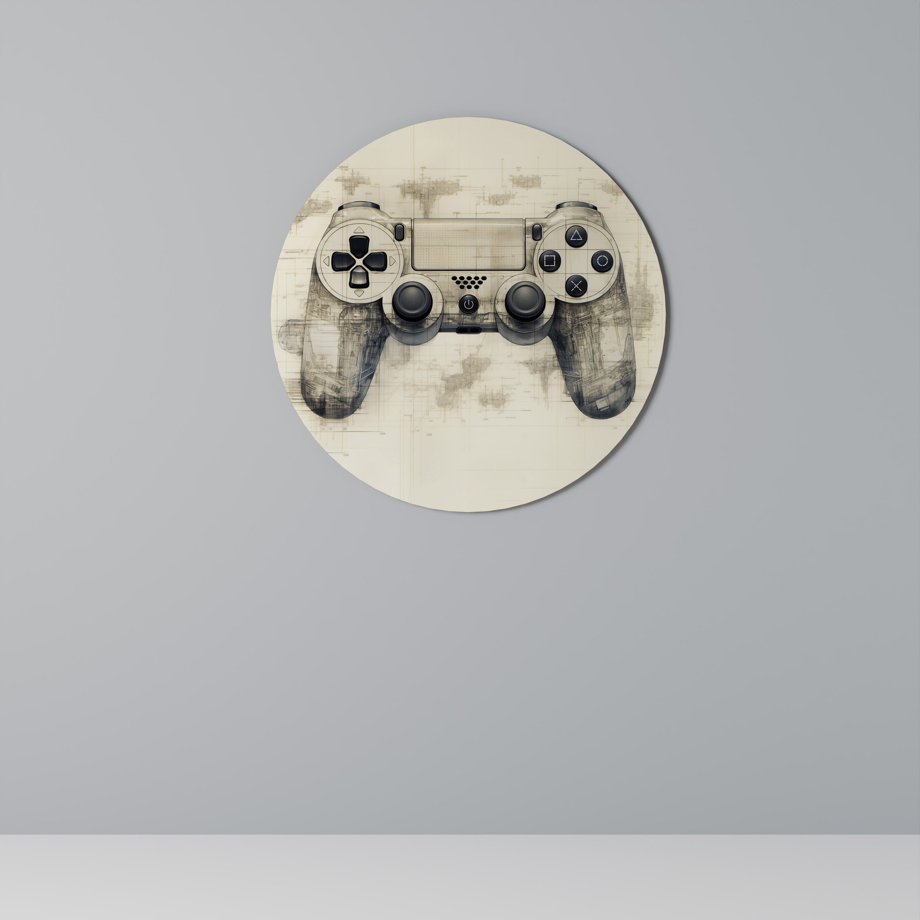 QUANTUM QUEST PAD Obraz okrągły