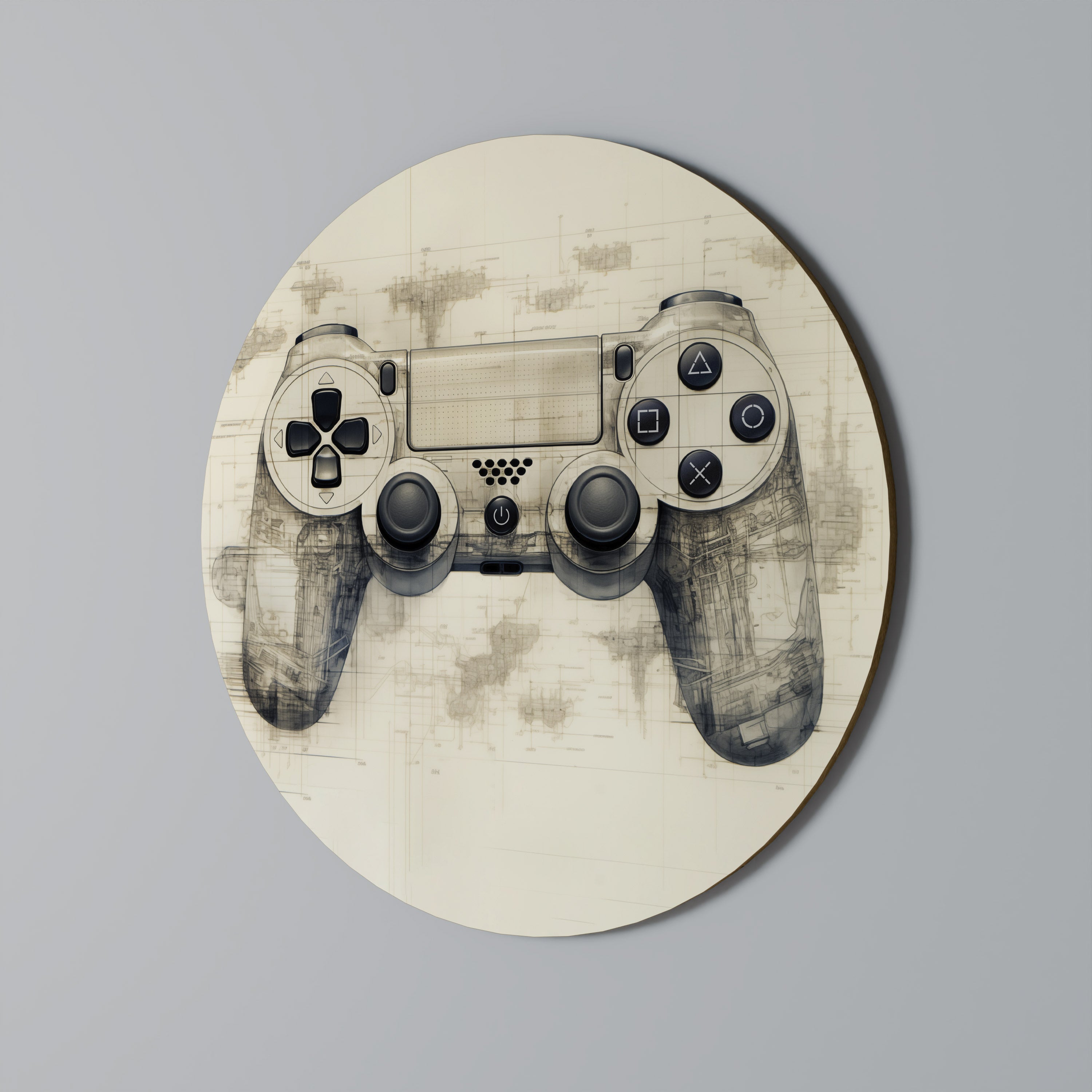QUANTUM QUEST PAD Obraz okrągły