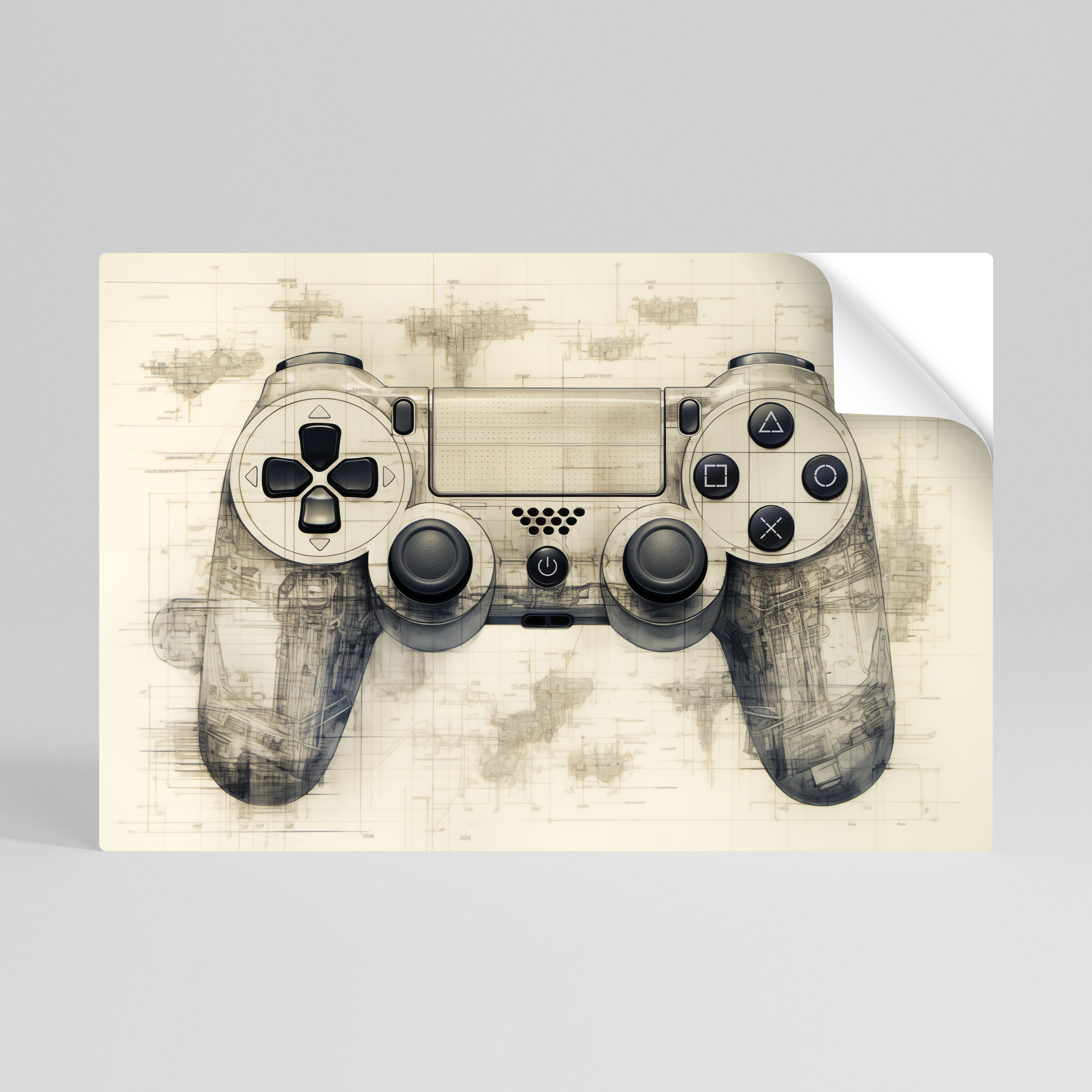 QUANTUM QUEST PAD Naklejka/Plakat poziomy