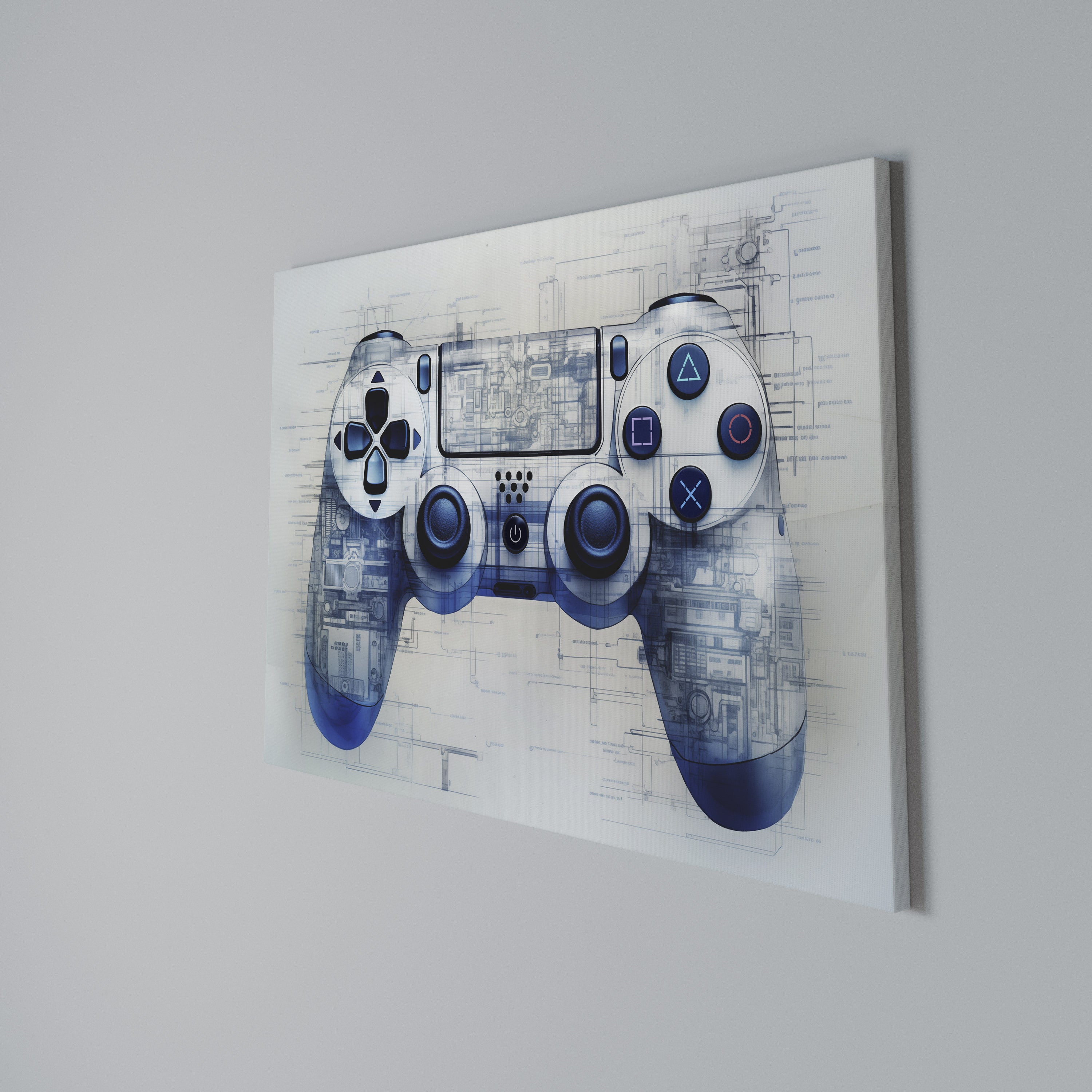 CYBER SCAPE PAD Poziomy obraz na płótnie