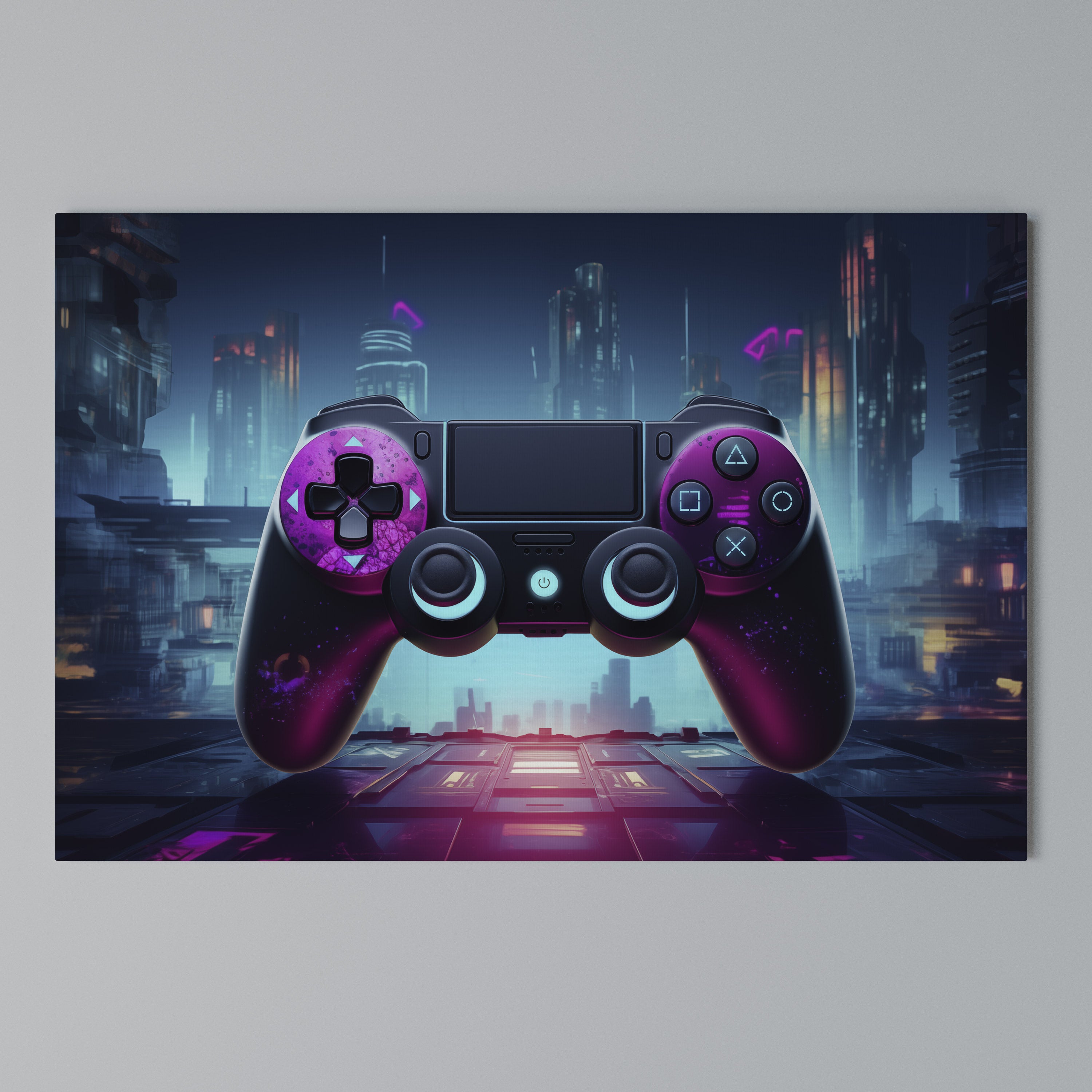 SYNTHWAVE PAD Poziomy obraz na płótnie