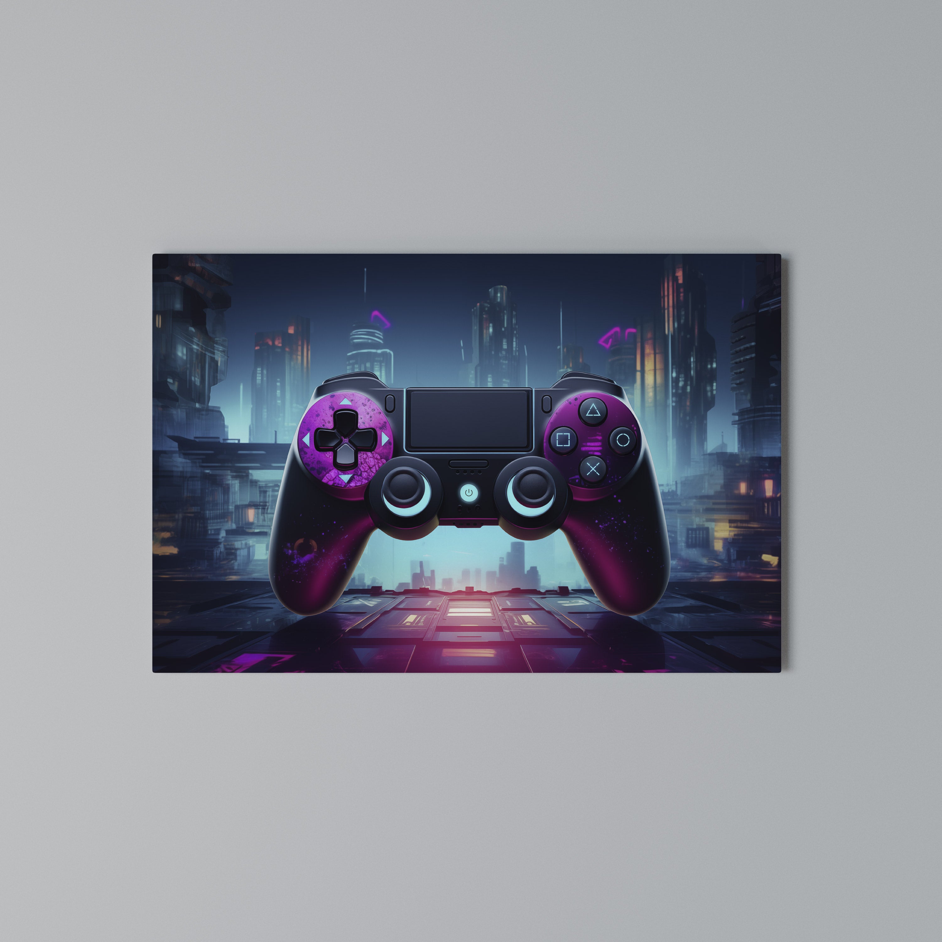 SYNTHWAVE PAD Poziomy obraz na płótnie