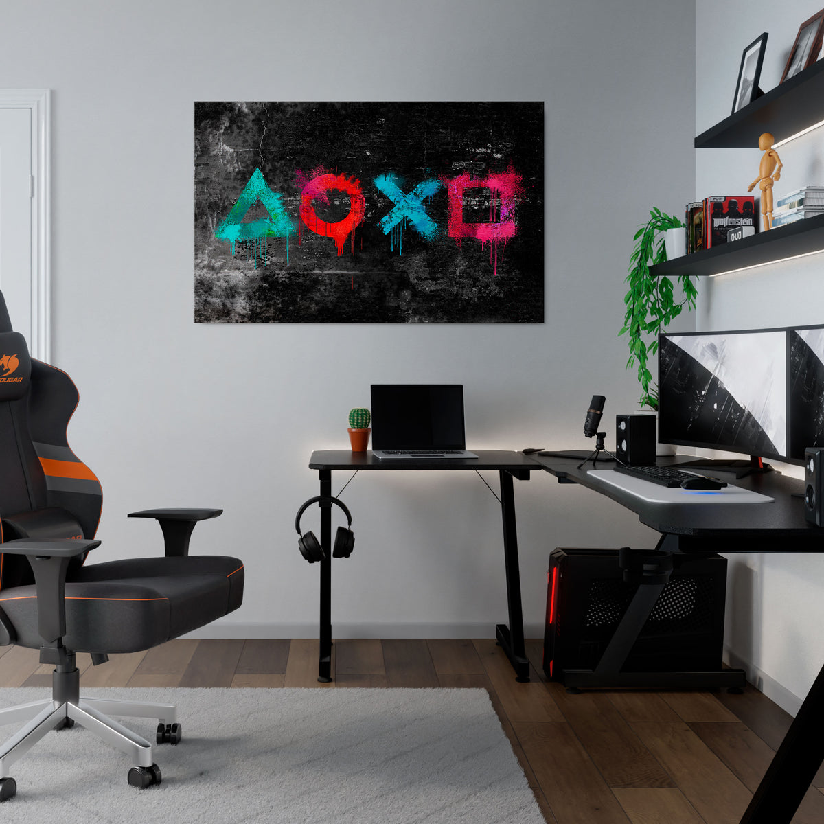 GAMER OUTLAWS Poziomy obraz na płótnie