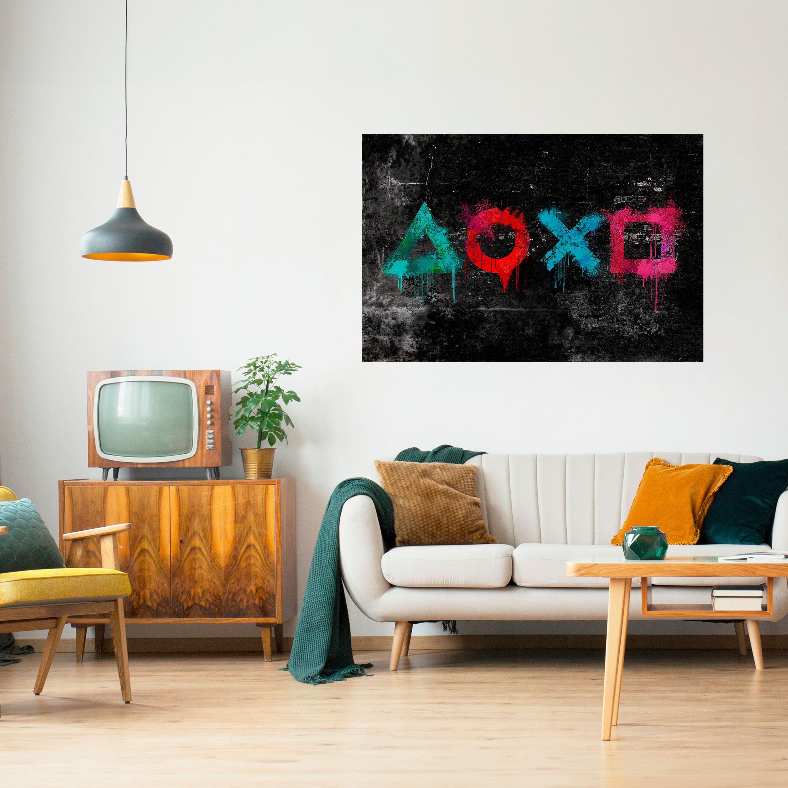 GAMER OUTLAWS Naklejka/Plakat poziomy