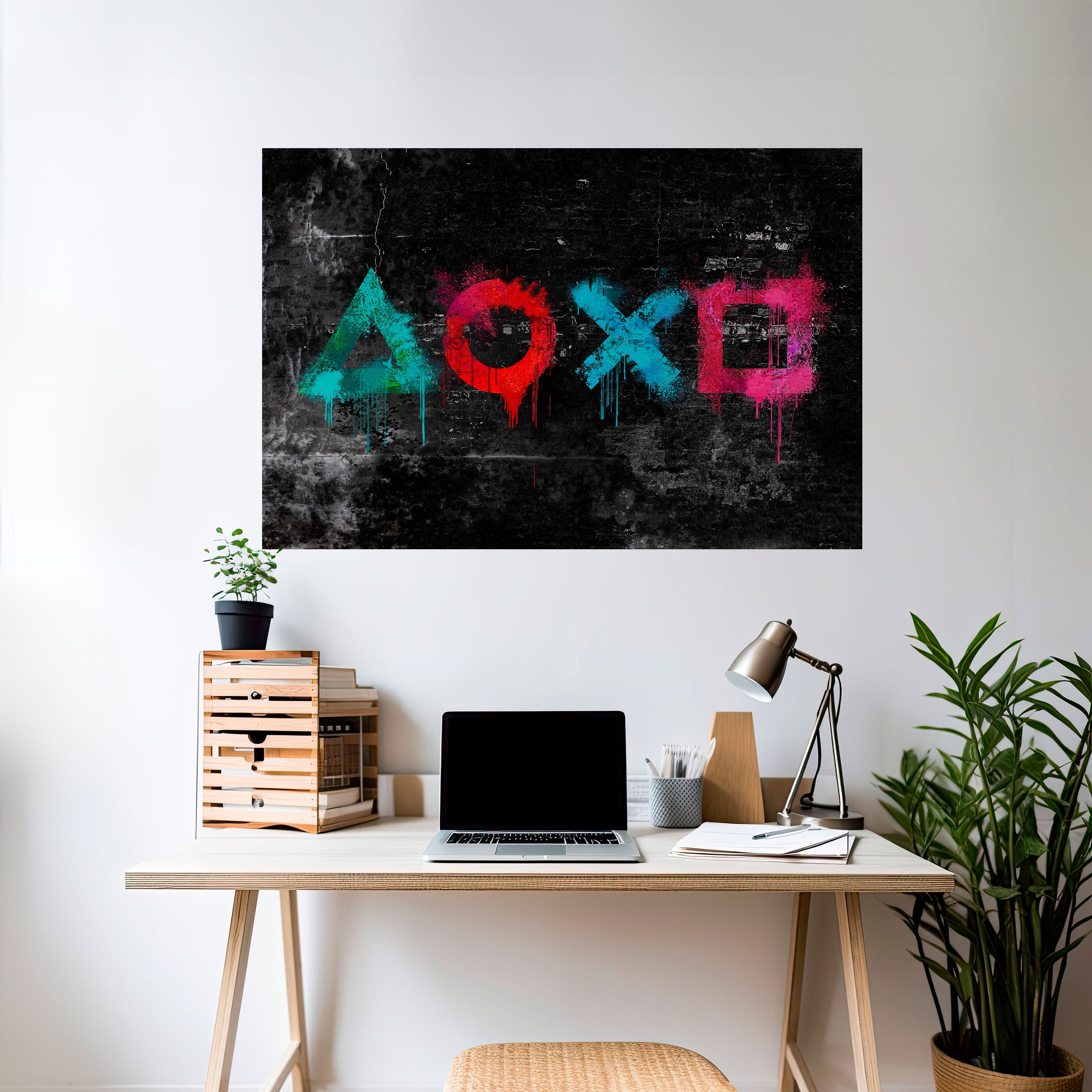 GAMER OUTLAWS Naklejka/Plakat poziomy
