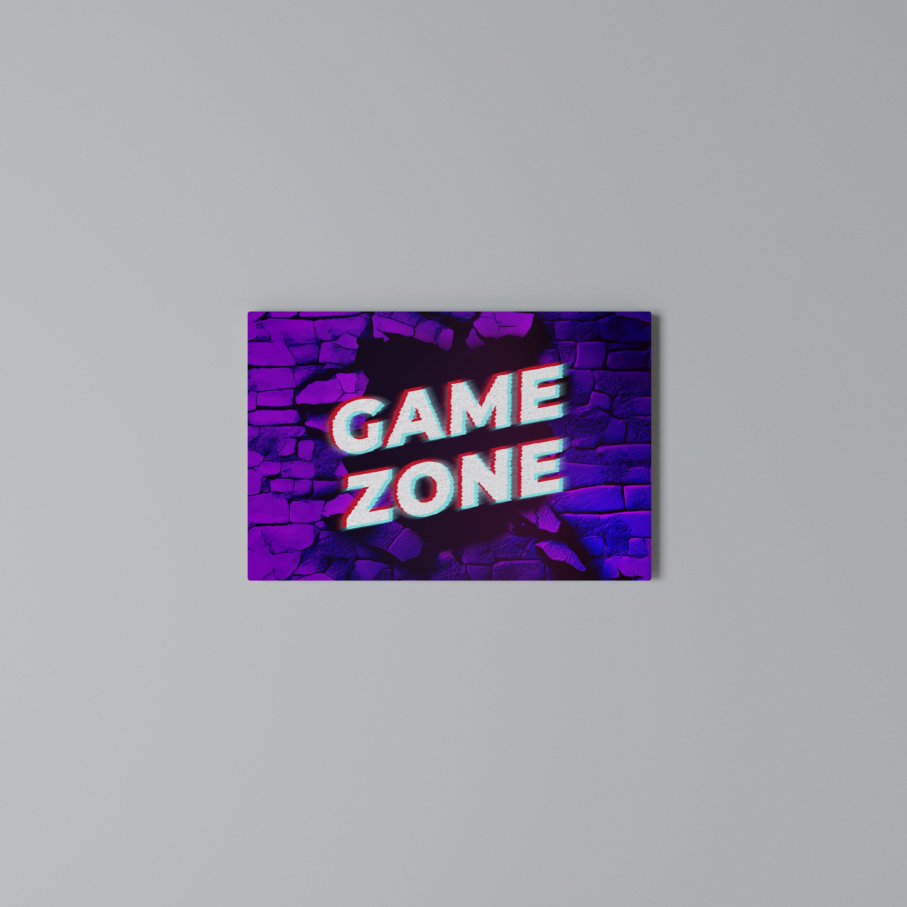 LUMINOUS GAME ZONE Poziomy obraz na płótnie