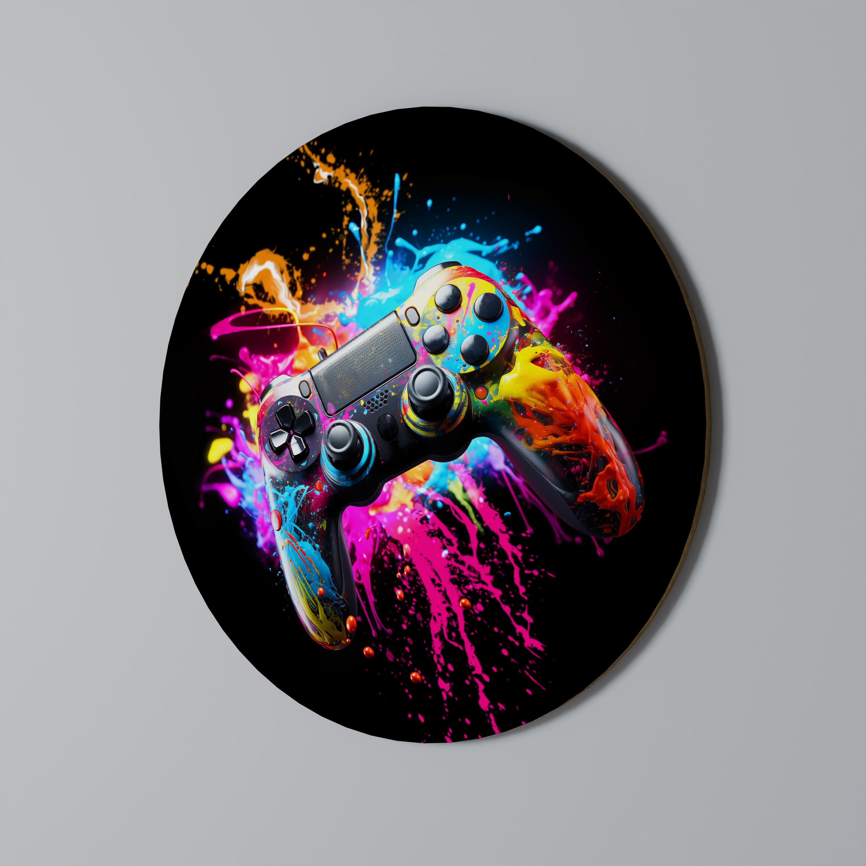 GAMING LUSH Obraz okrągły