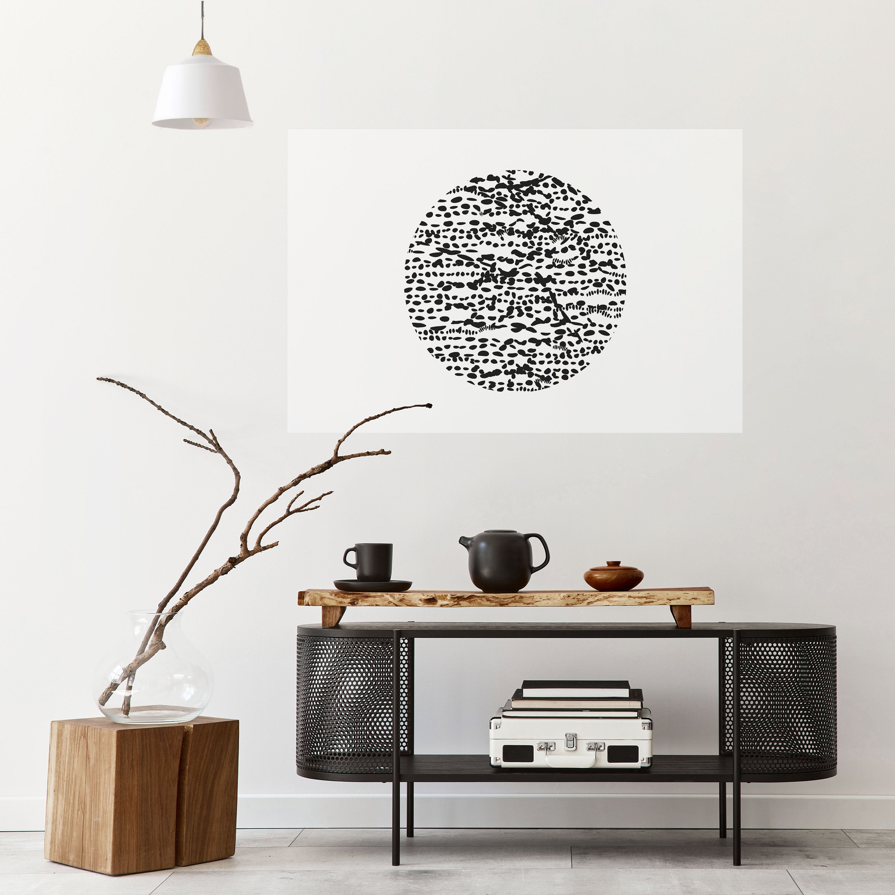LUNAR LOOM Naklejka/Plakat poziomy
