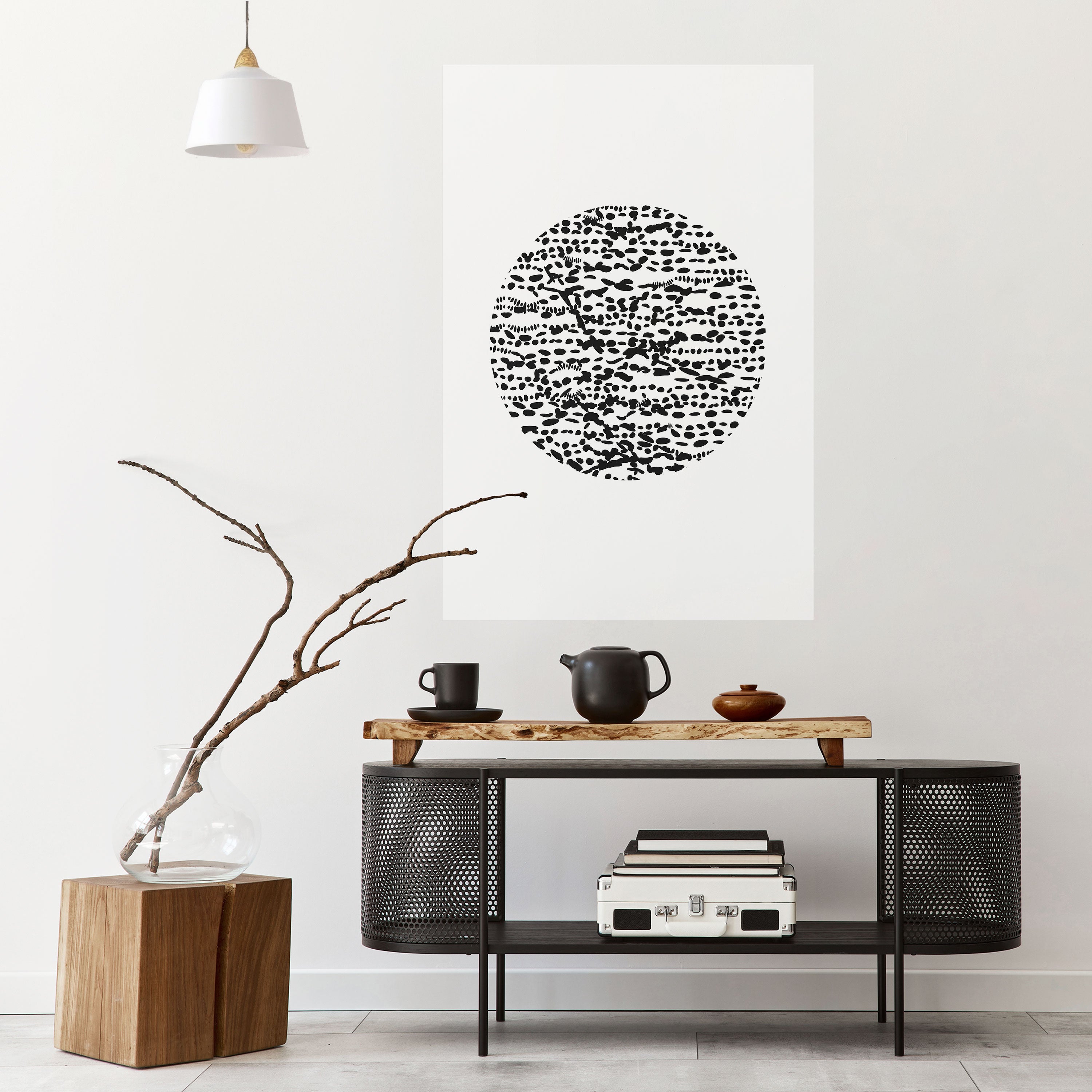 LUNAR LOOM Naklejka/Plakat pionowy