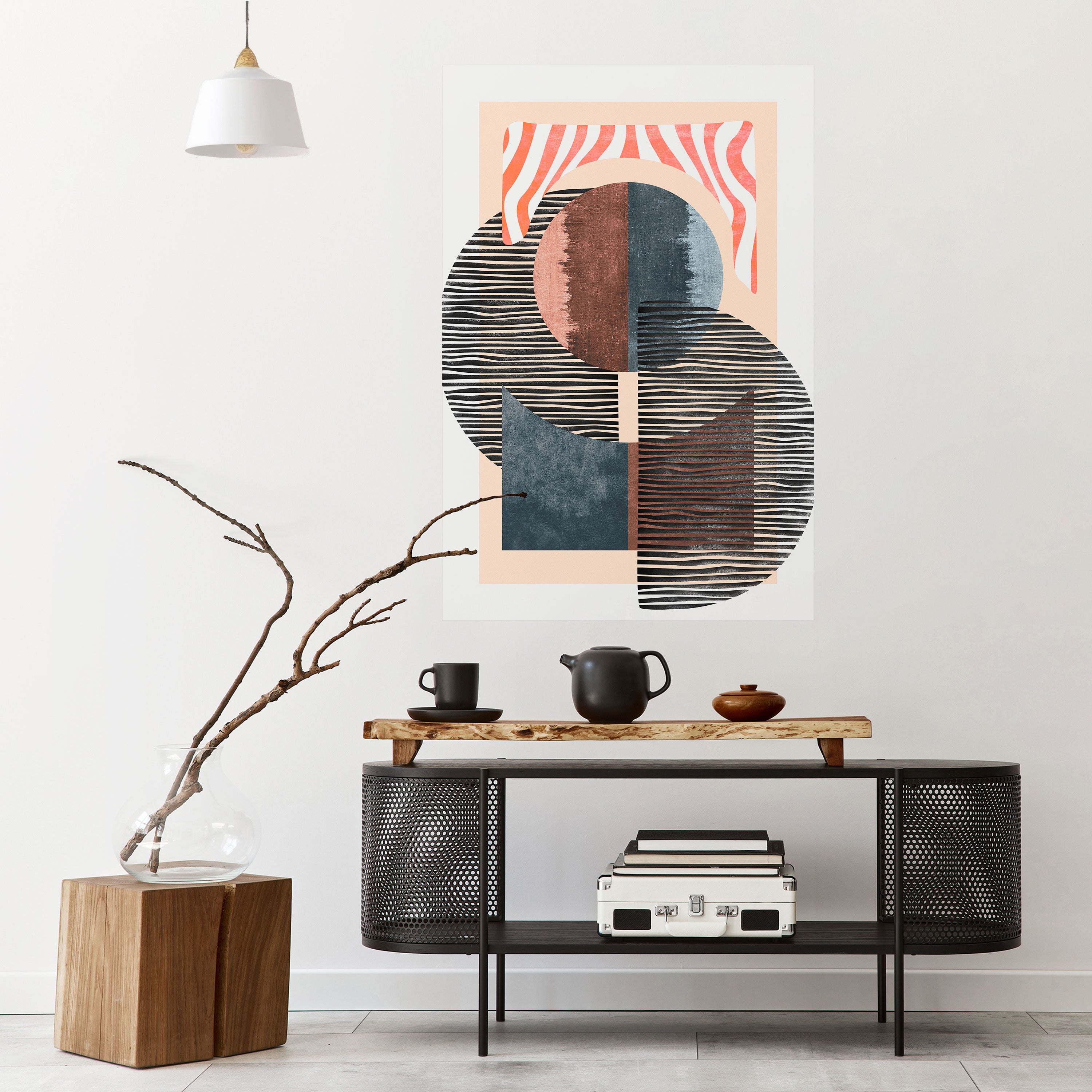 WHISPERS OF FORM Naklejka/Plakat pionowy