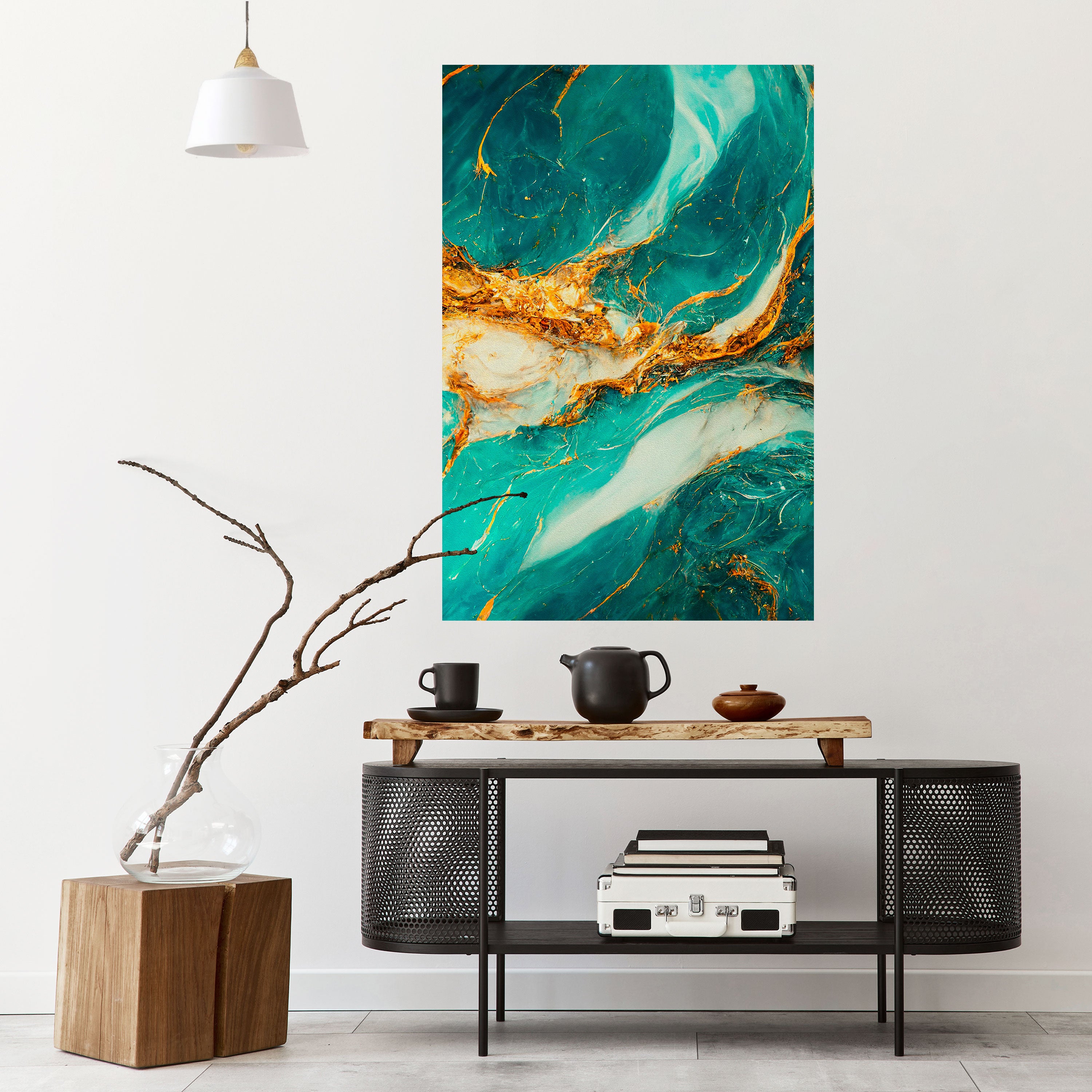 GILDED WHISPERS Naklejka/Plakat pionowy
