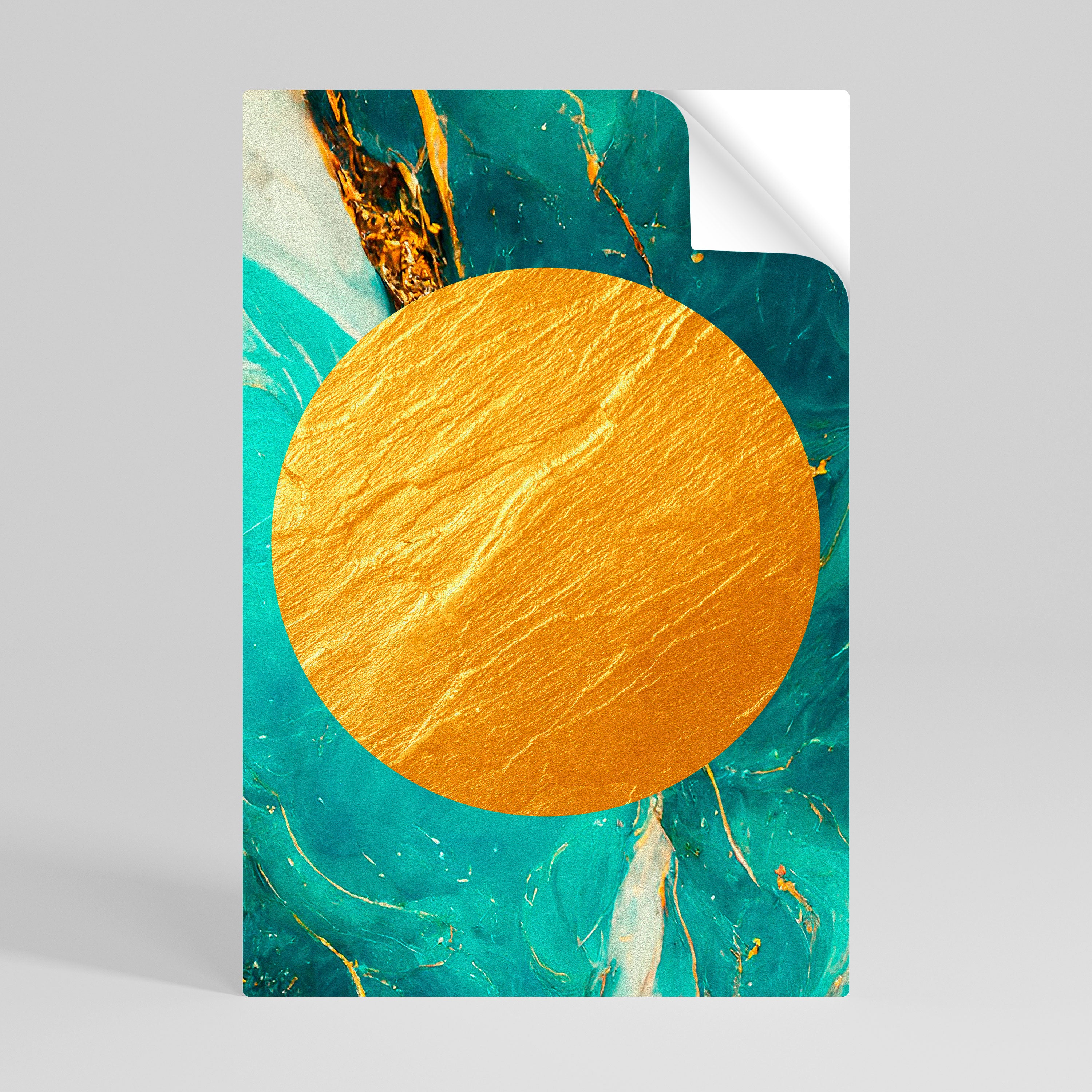 ETHEREAL AZURE Naklejka/Plakat pionowy