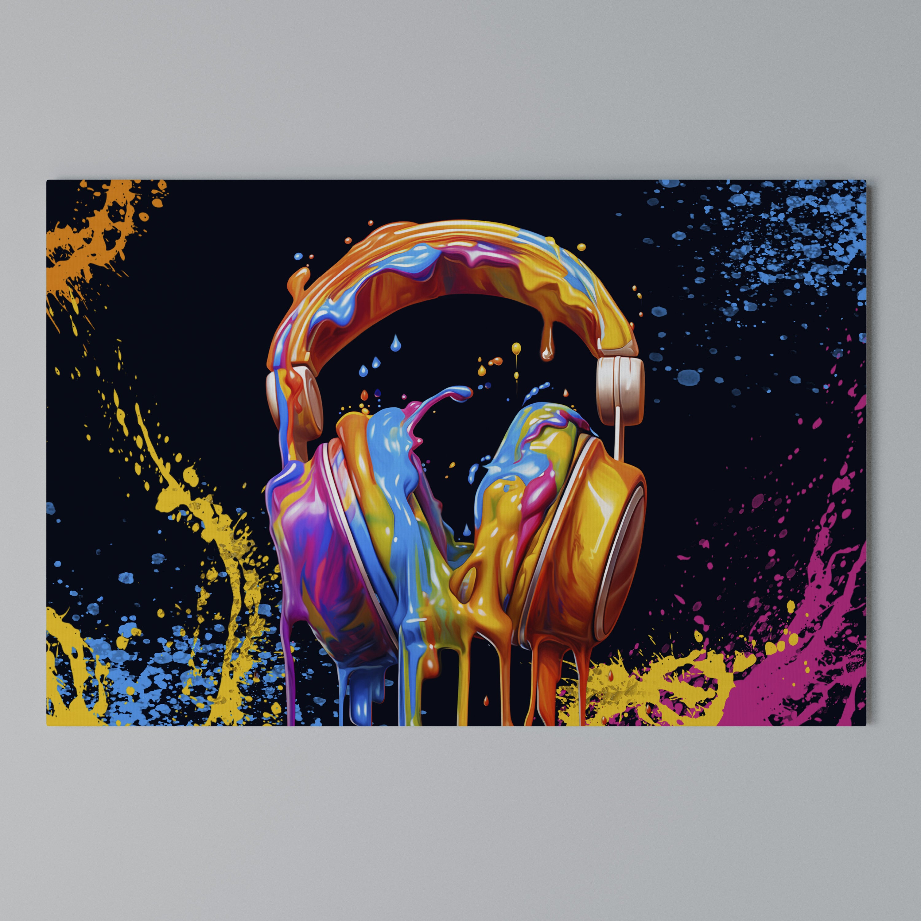 MUSIC IS MY EXTASY Poziomy obraz na płótnie