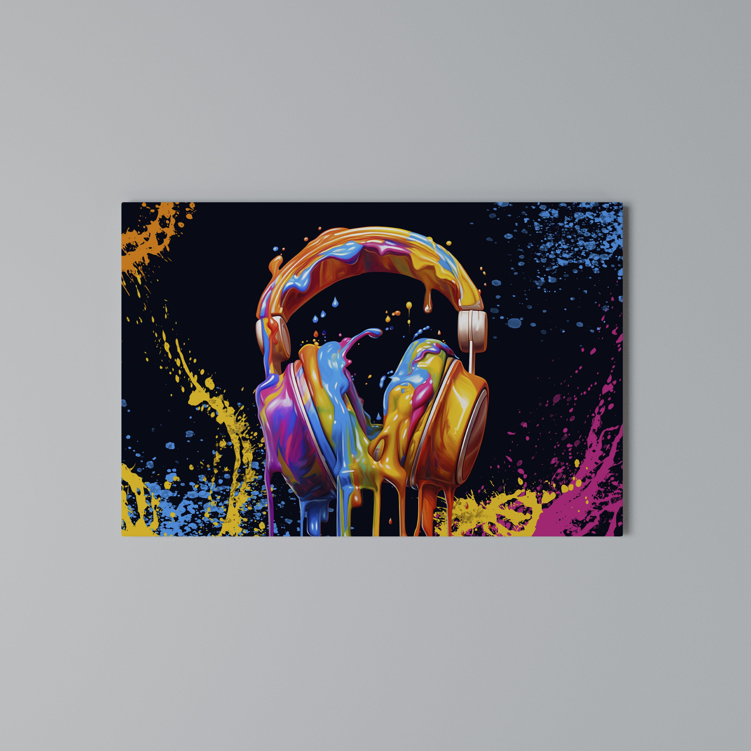 MUSIC IS MY EXTASY Poziomy obraz na płótnie