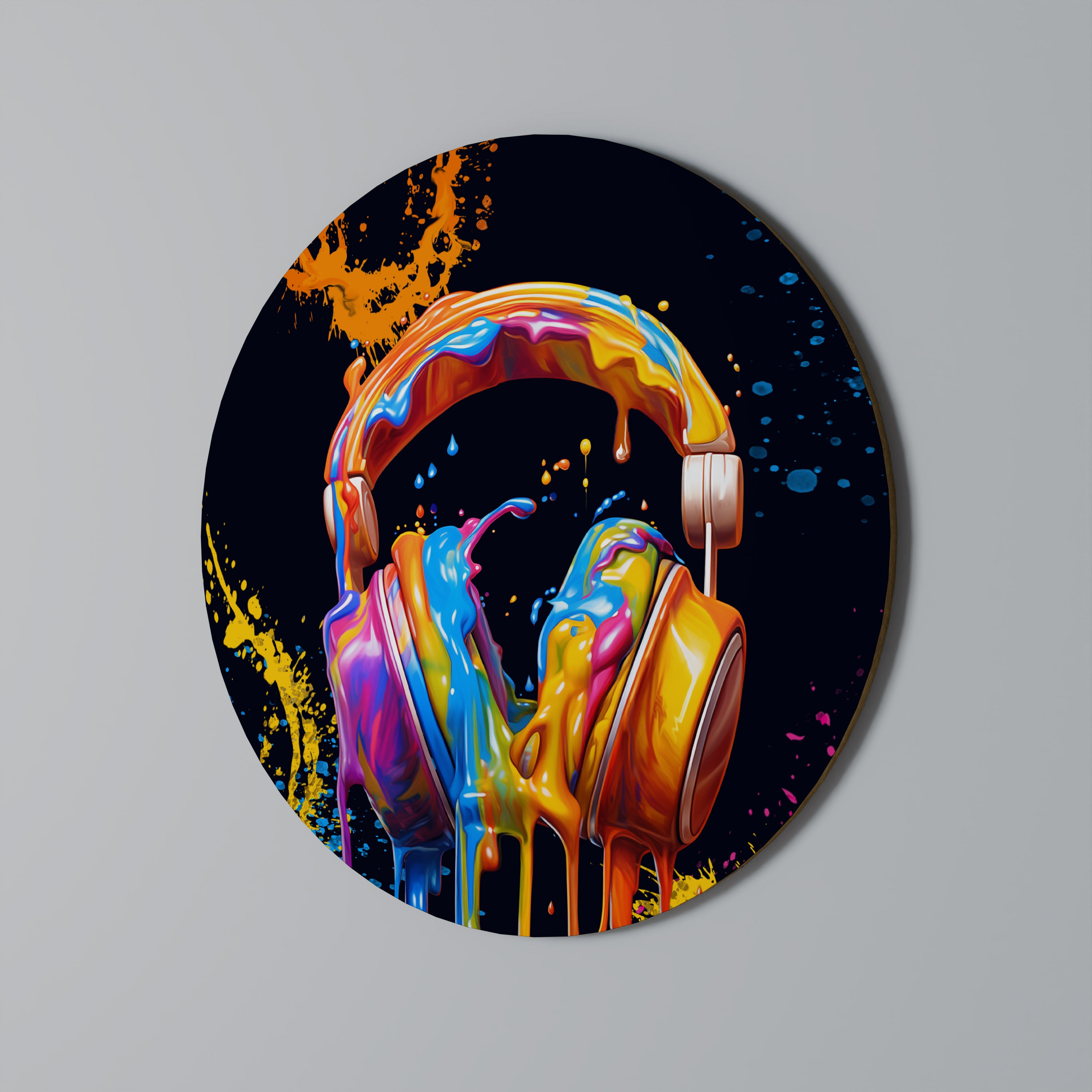 MUSIC IS MY EXTASY Obraz okrągły