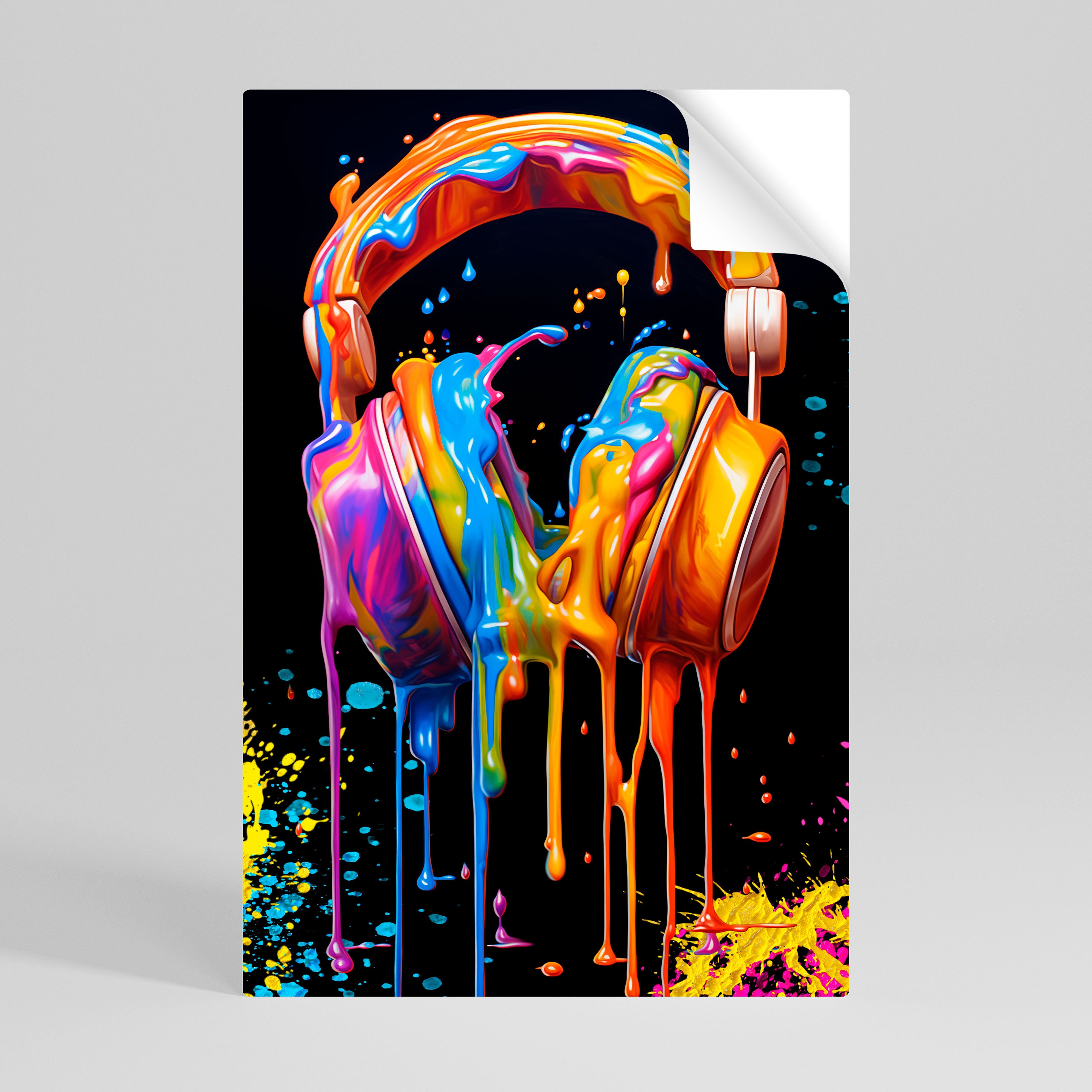 MUSIC IS MY EXTASY Naklejka/Plakat pionowy