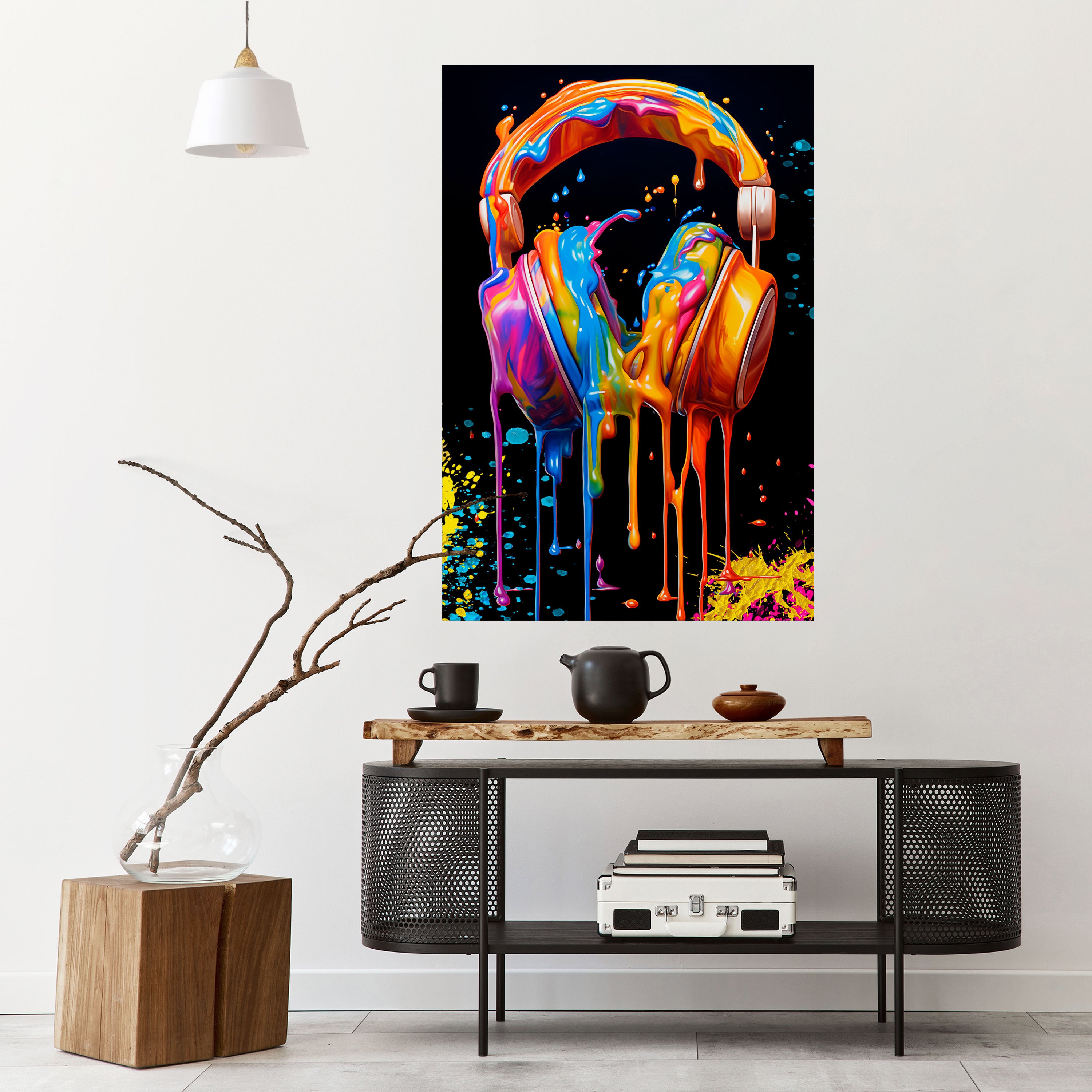 MUSIC IS MY EXTASY Naklejka/Plakat pionowy