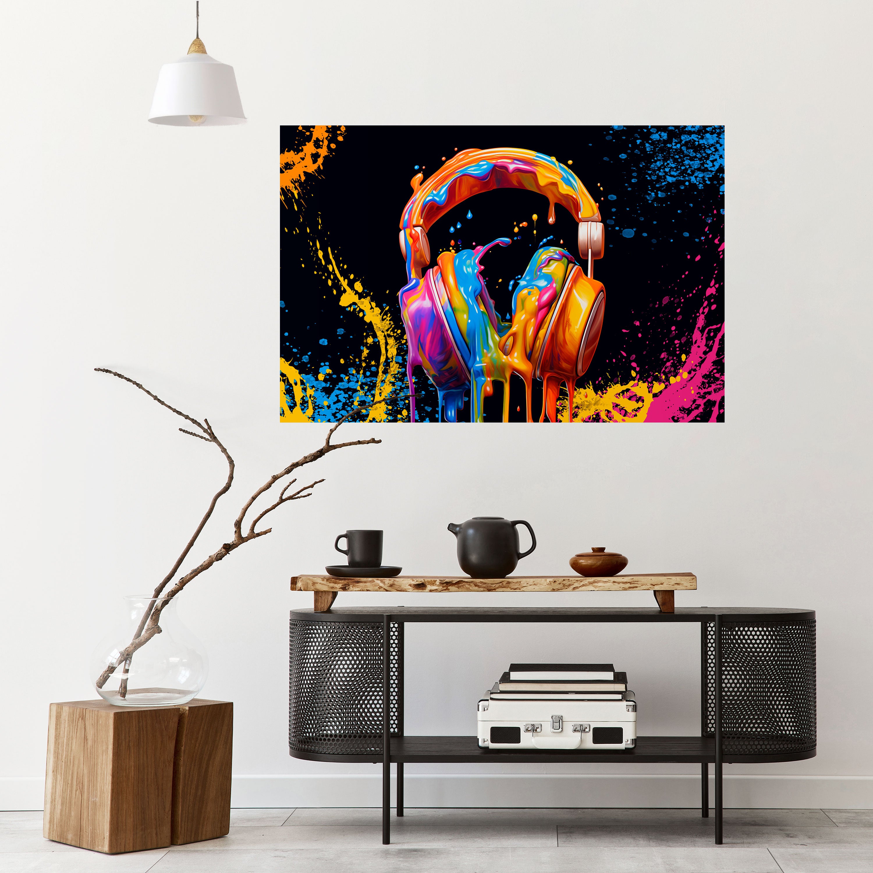 MUSIC IS MY EXTASY Naklejka/Plakat poziomy