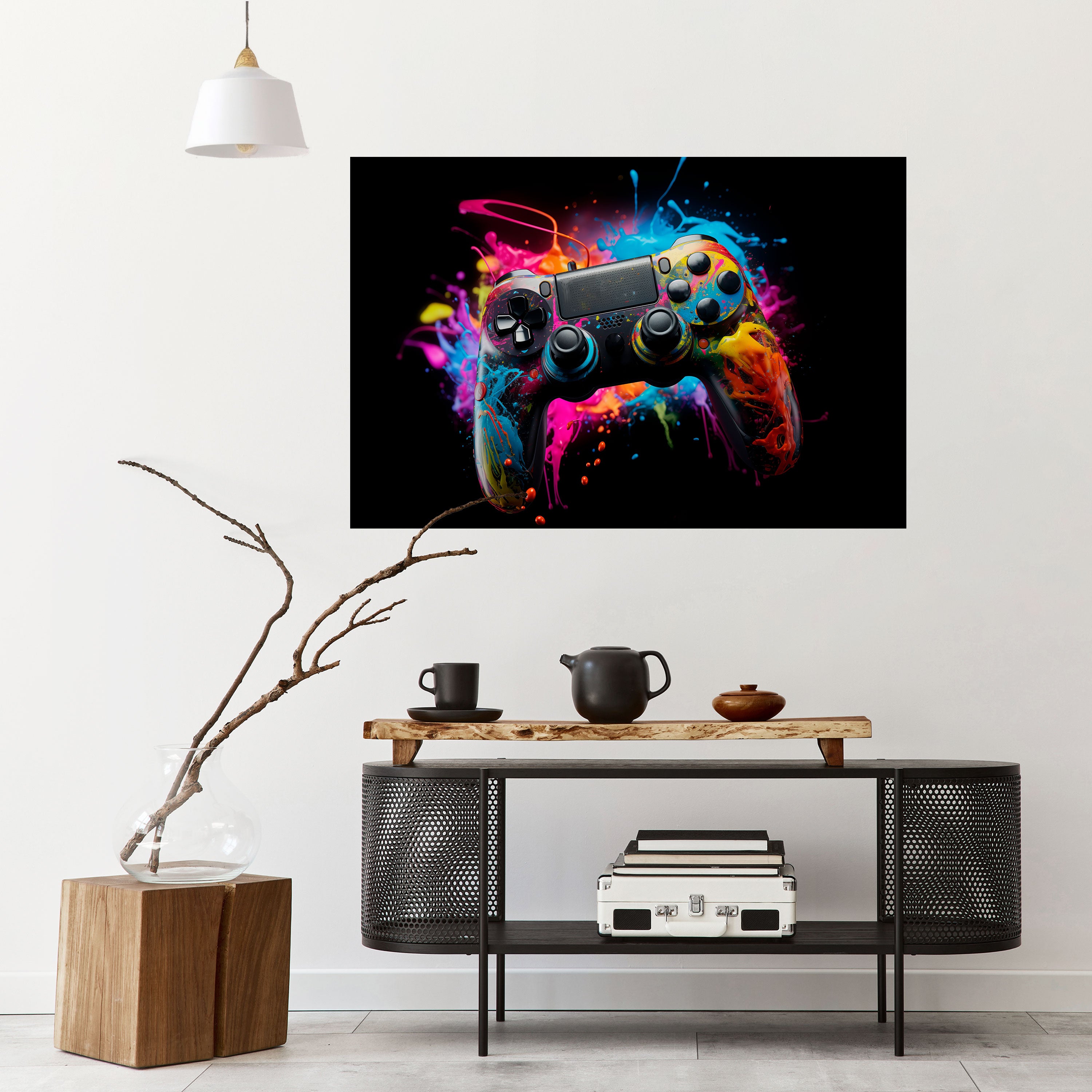 CYBERNETIC GAME Naklejka/Plakat poziomy