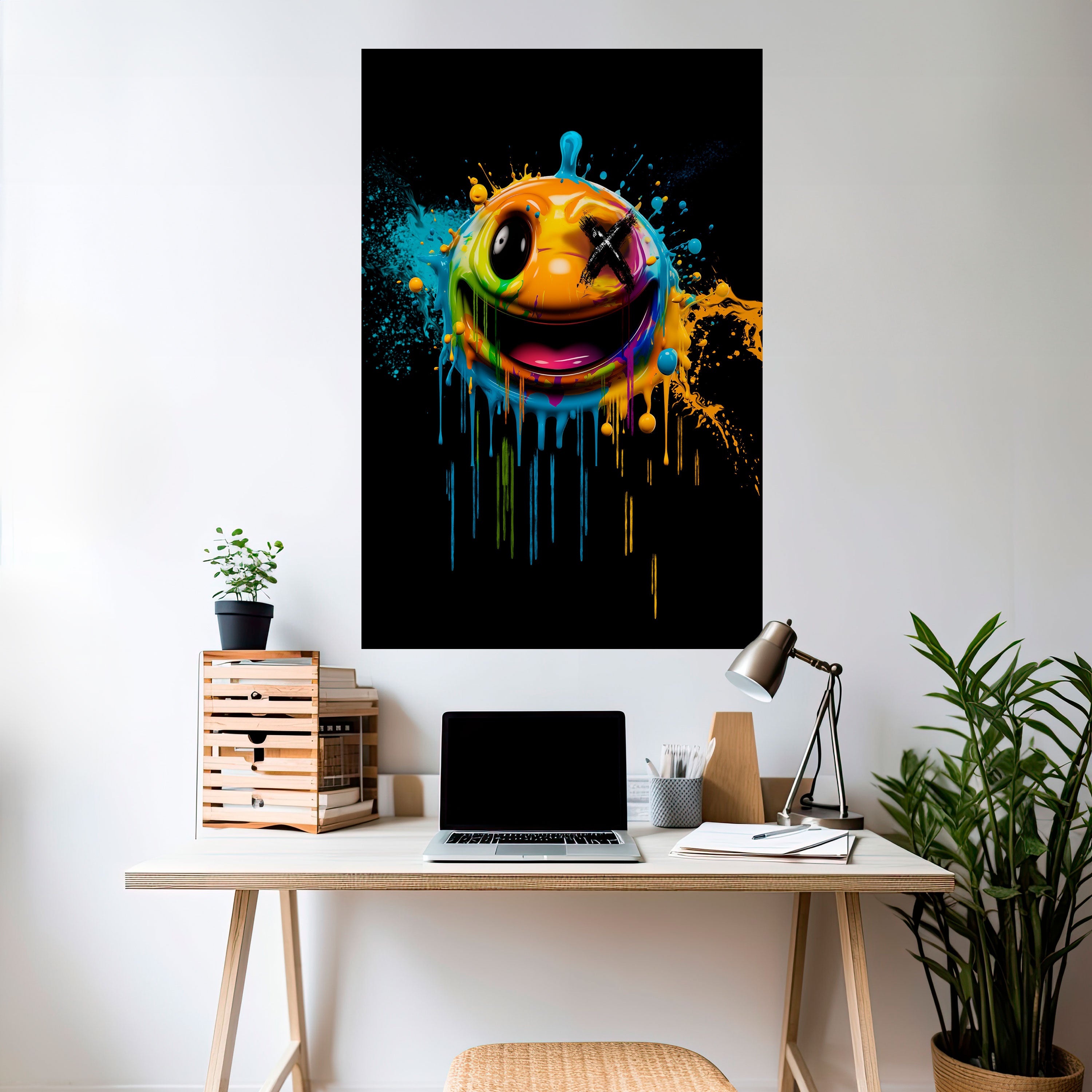 TRIPPY HAPPINESS Naklejka/Plakat pionowy