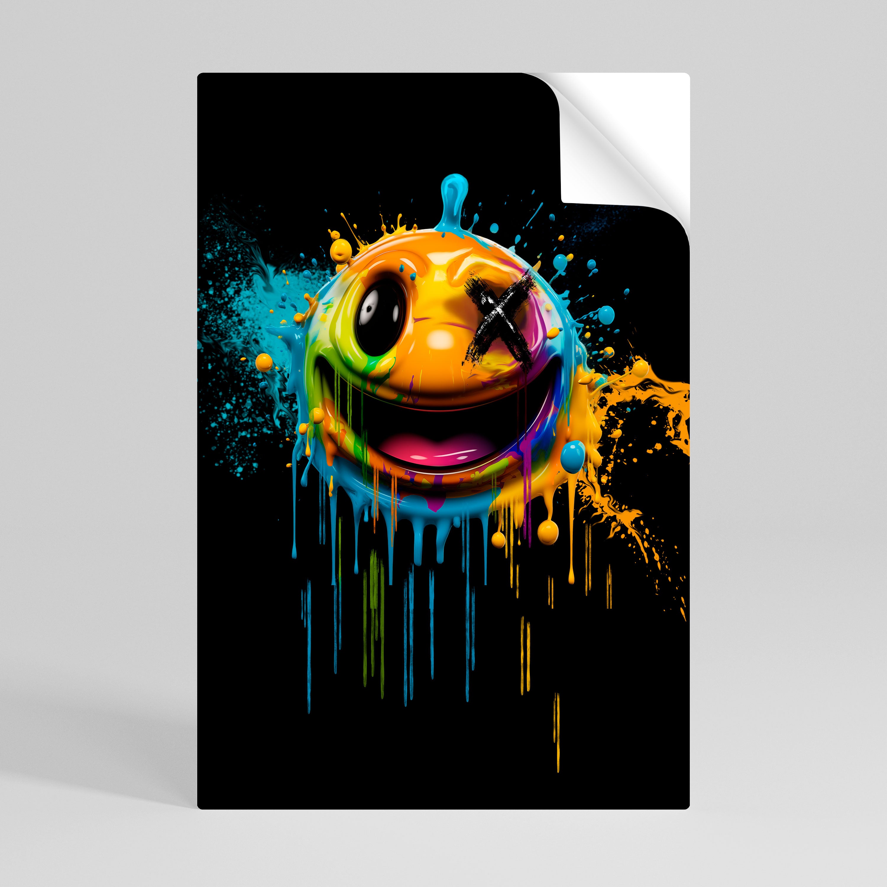 TRIPPY HAPPINESS Naklejka/Plakat pionowy