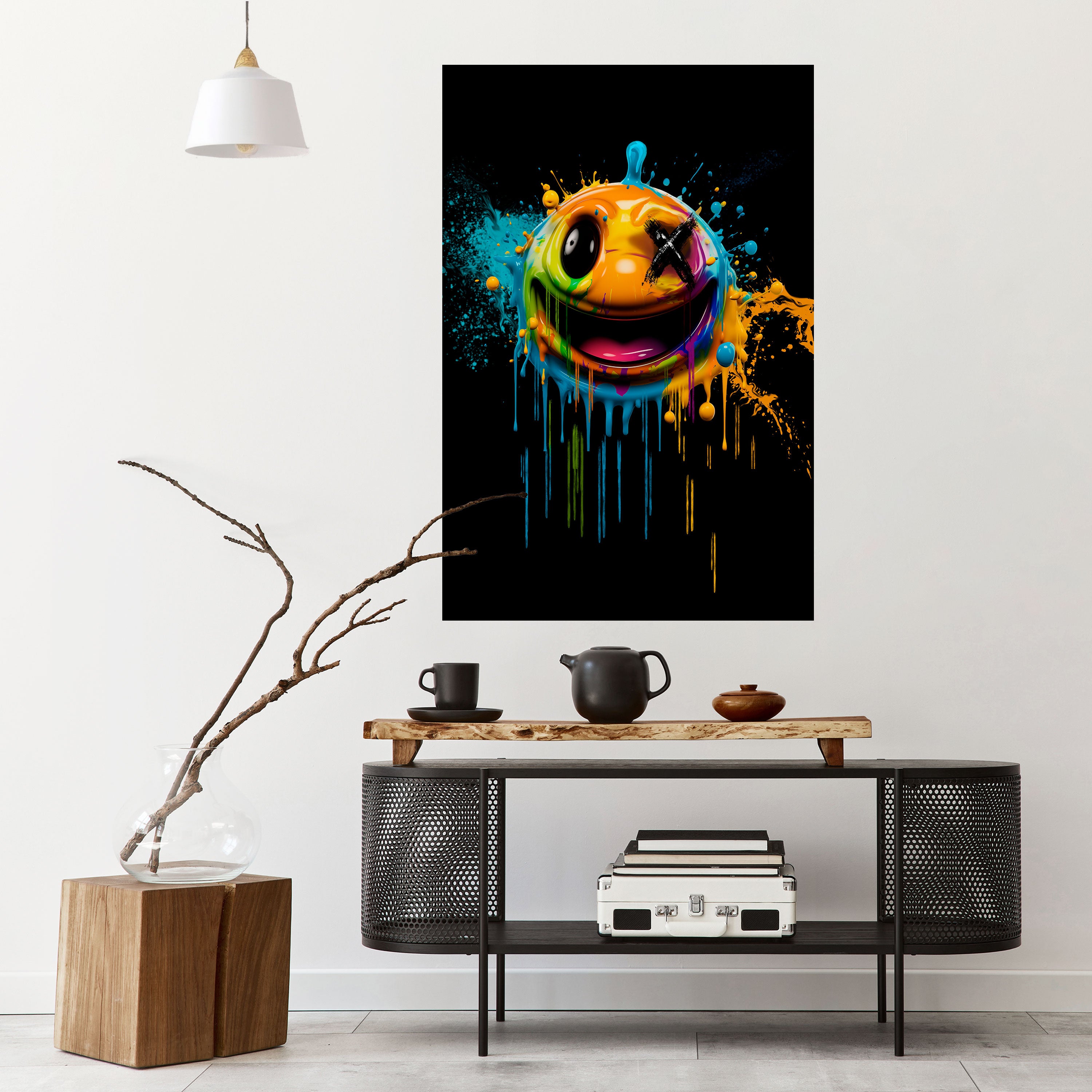 TRIPPY HAPPINESS Naklejka/Plakat pionowy