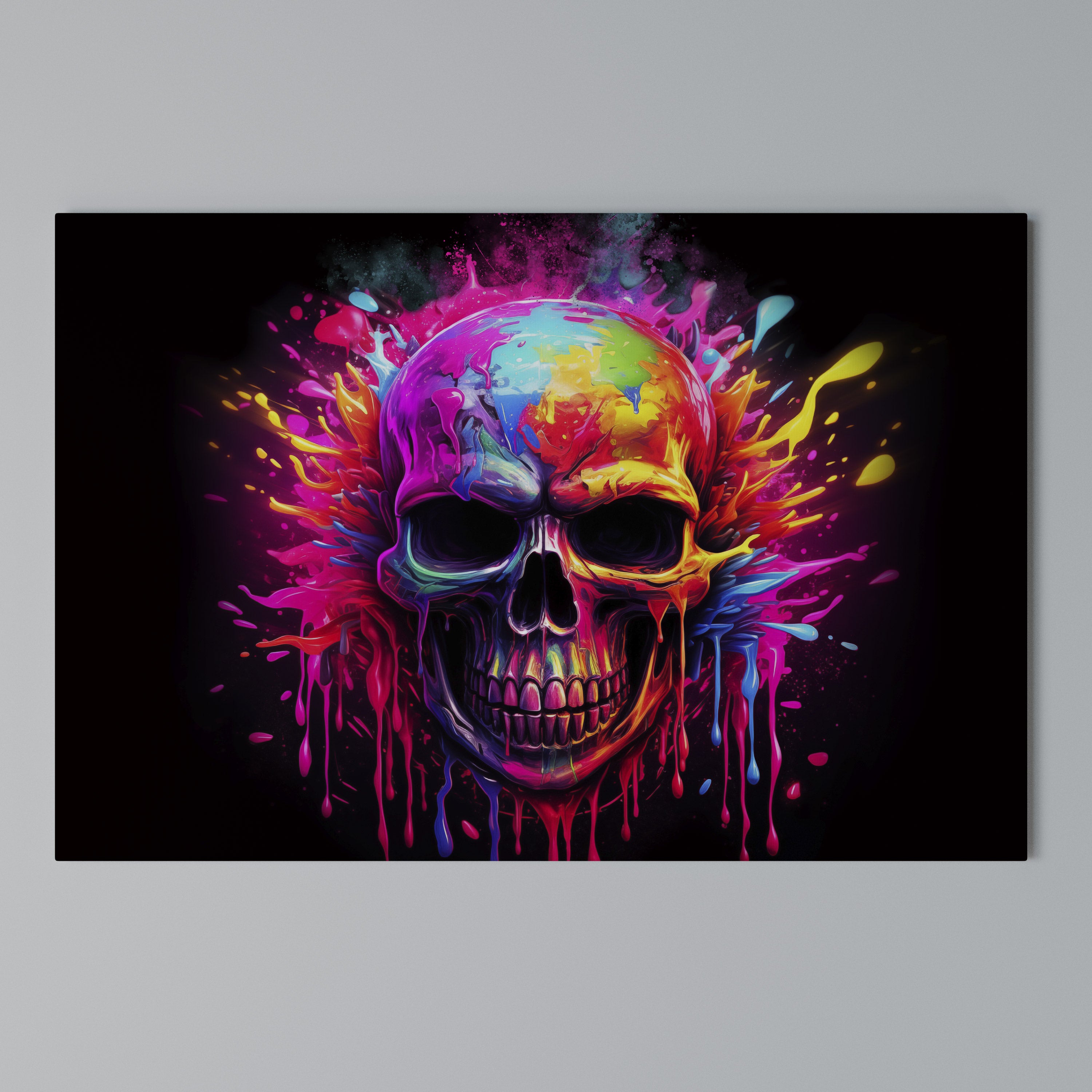 SKULL QUEST Poziomy obraz na płótnie