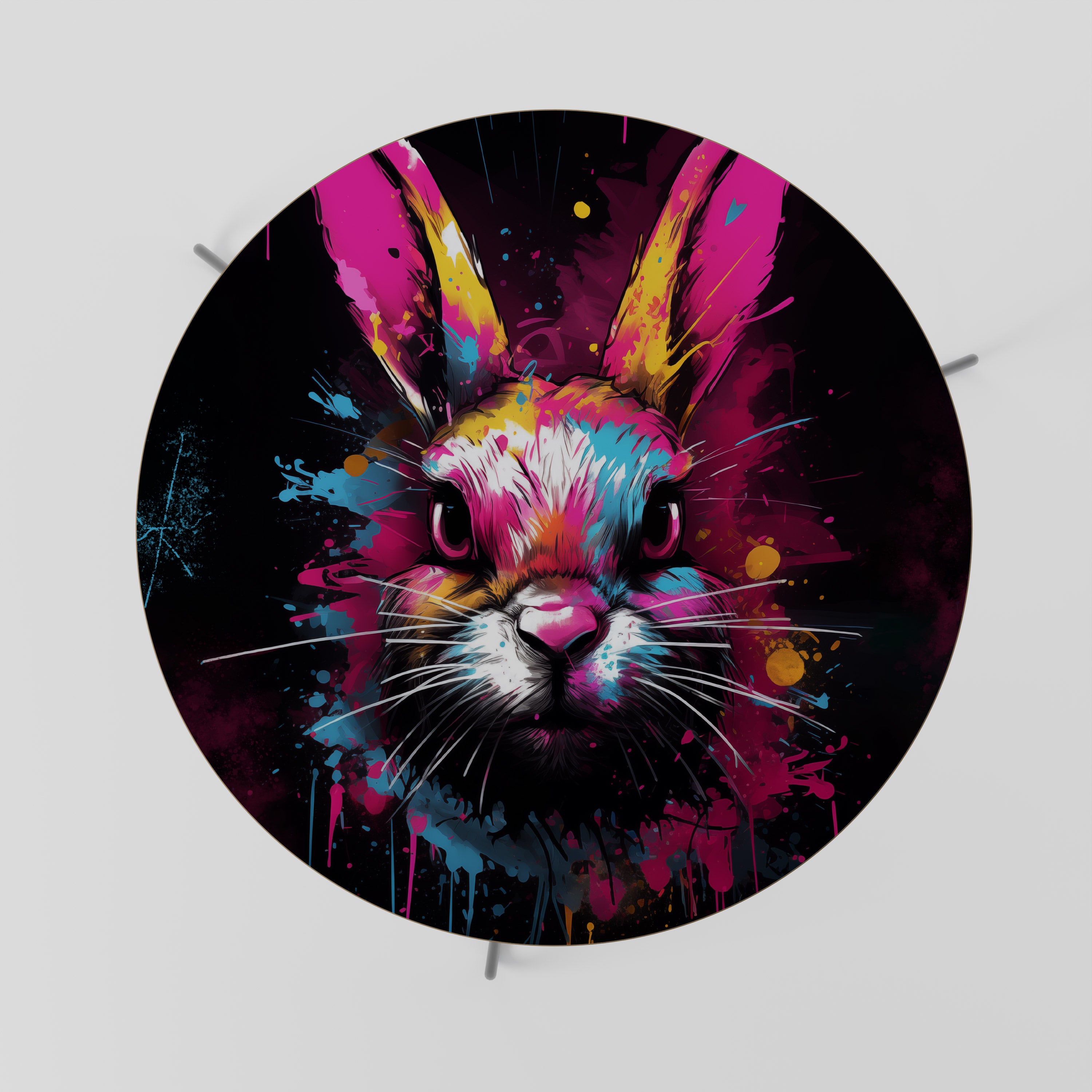 DON'T FOLLOW THE RABBIT Stolik kawowy duży
