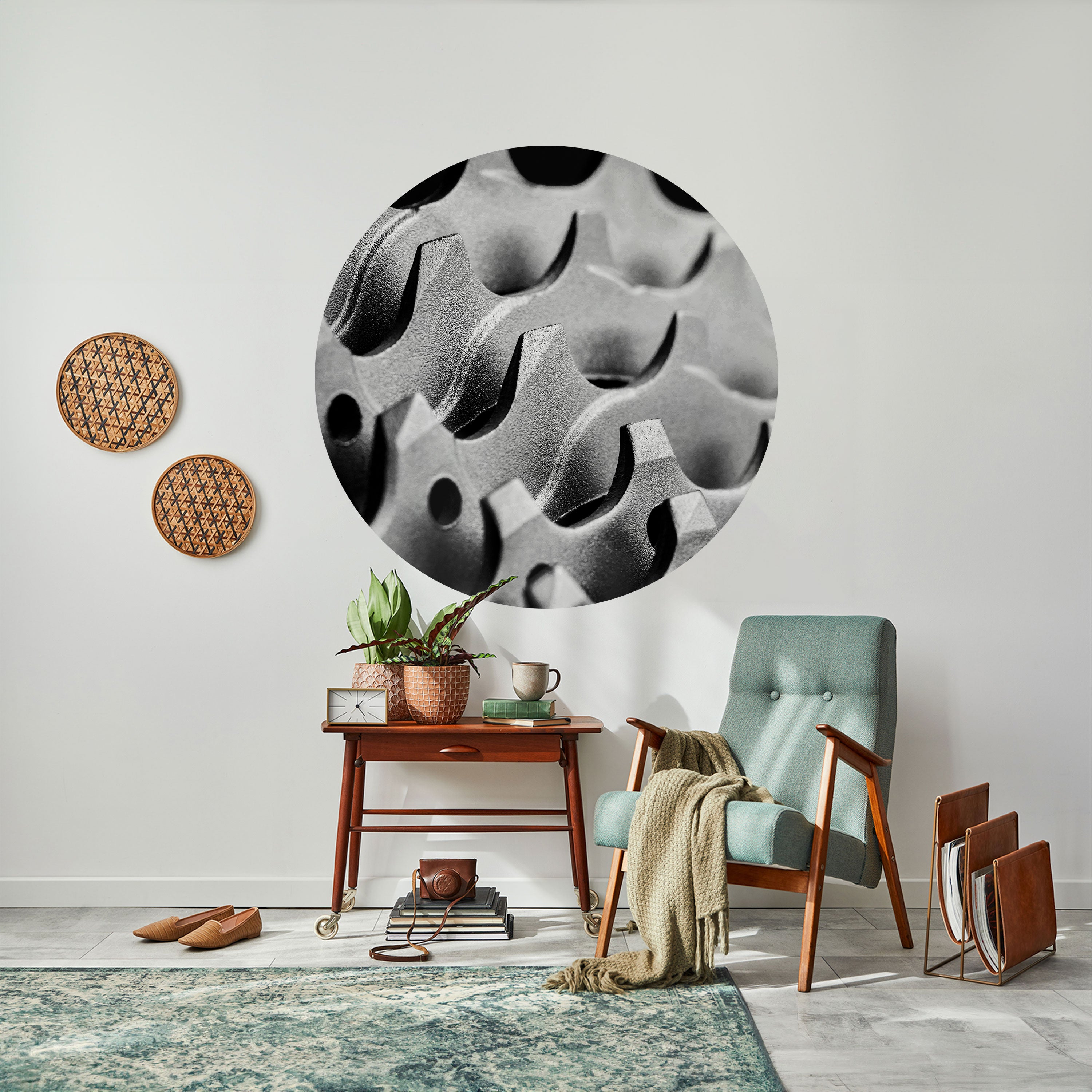 GEARSCAPE SYMPHONY Naklejka okrągła