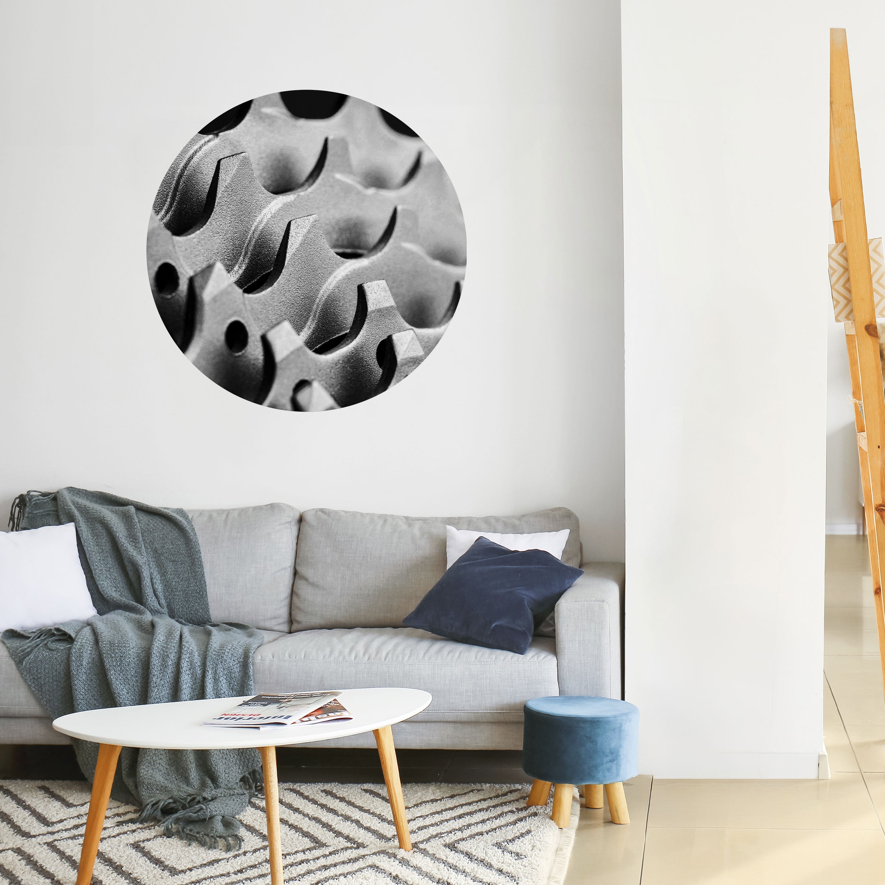 GEARSCAPE SYMPHONY Naklejka okrągła