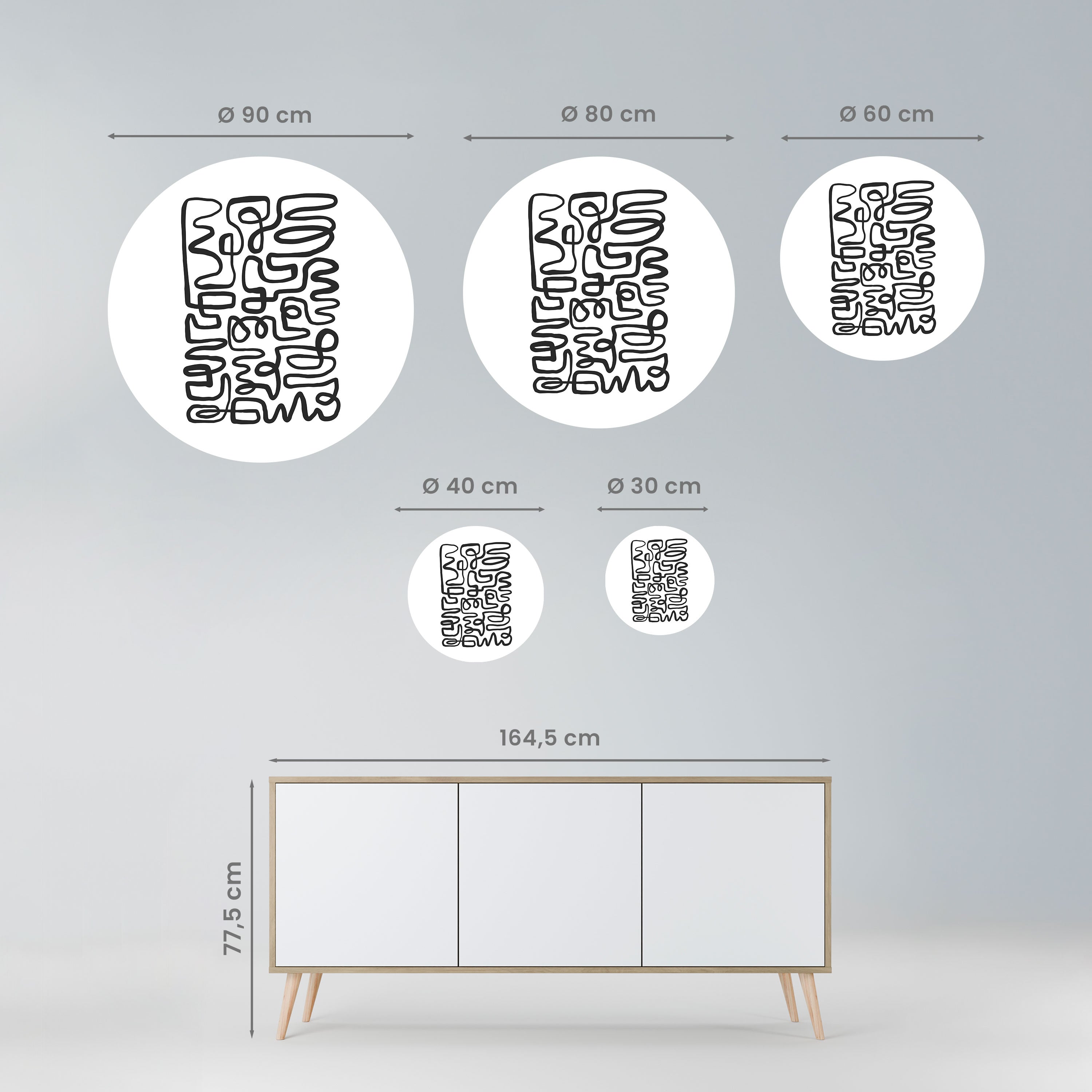 LOST IN THE ECHO Naklejka okrągła