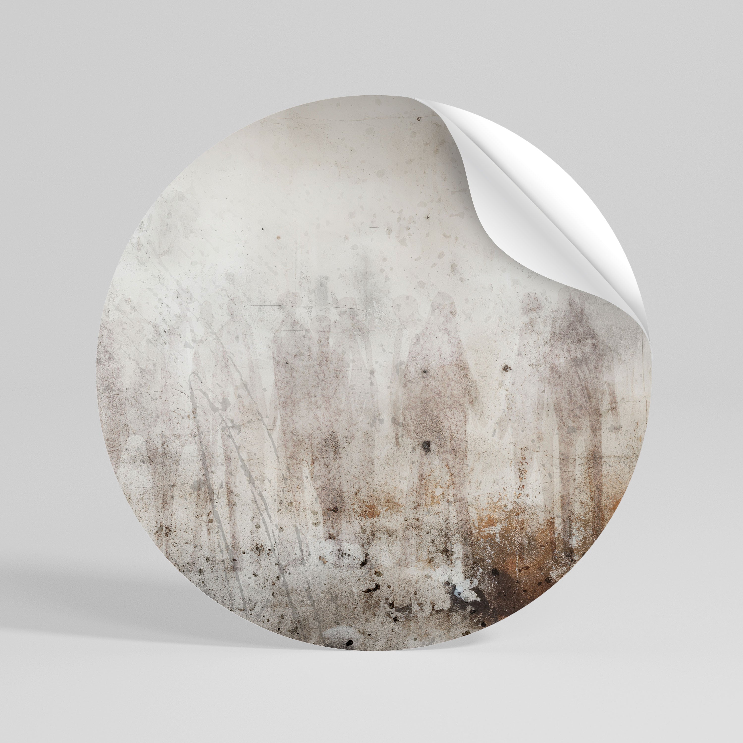 SERENE SPECTRUM Naklejka - okrągła