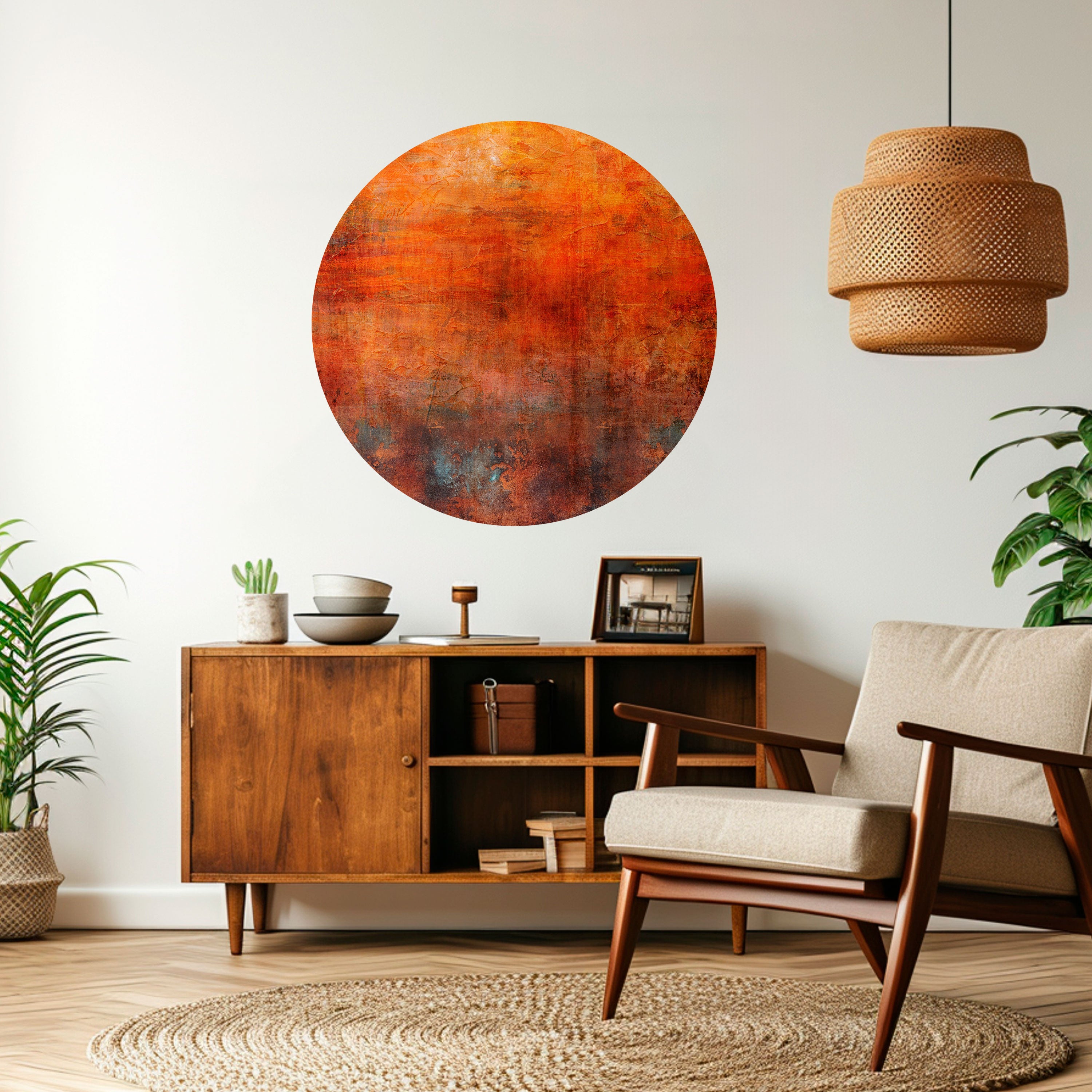 ECHOES OF EUPHORIA Naklejka okrągła