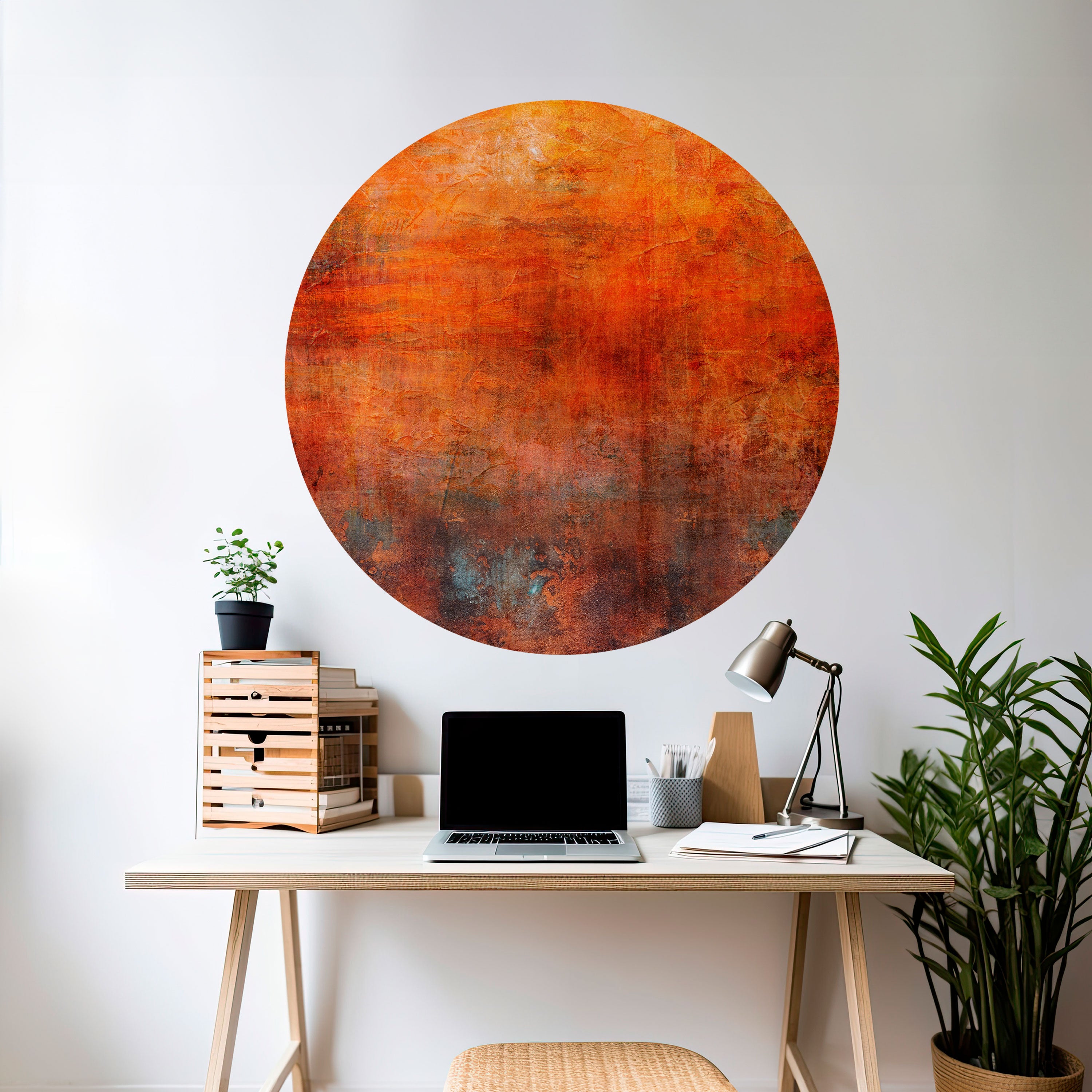 ECHOES OF EUPHORIA Naklejka okrągła