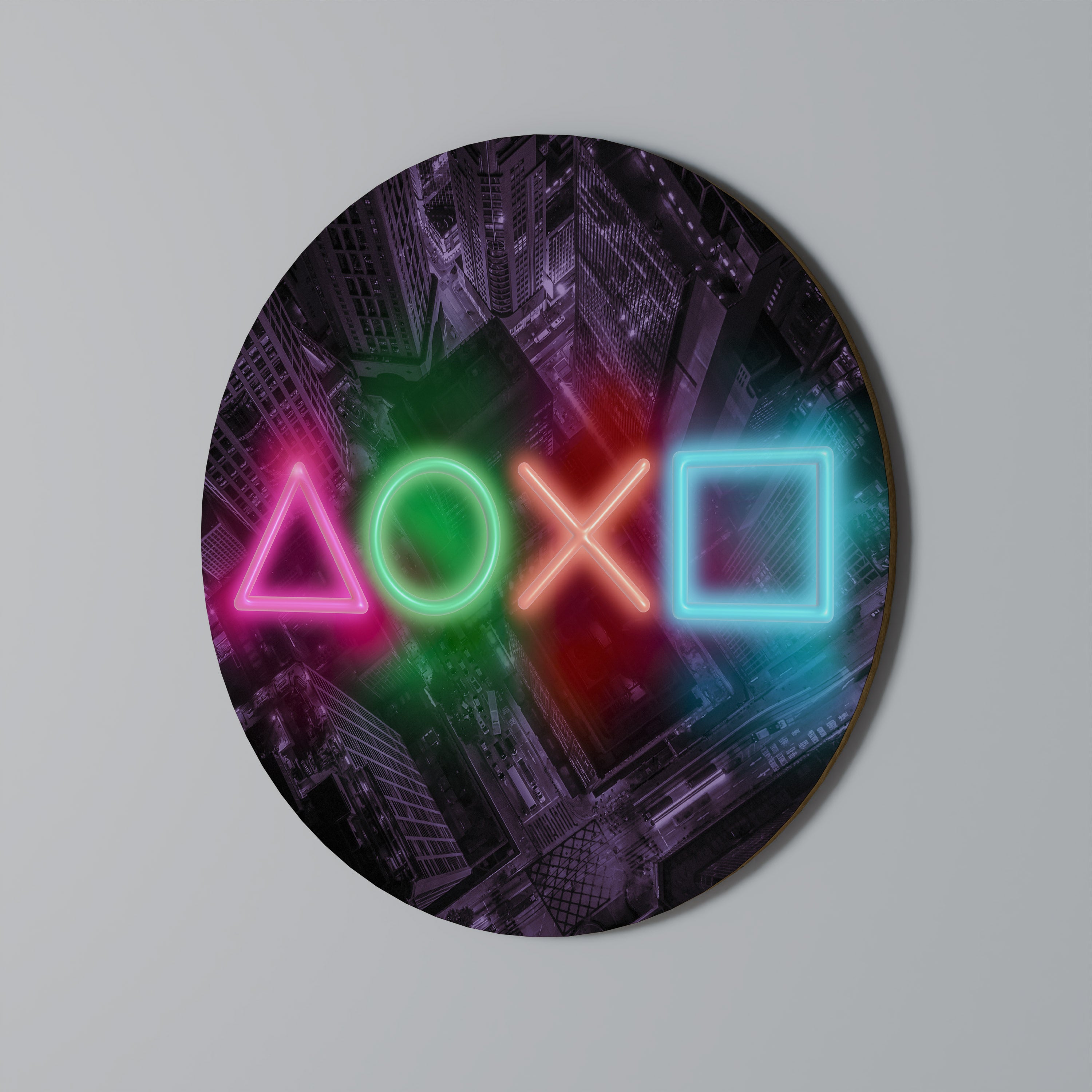CYBERPUNK CHRONICLE Obraz okrągły