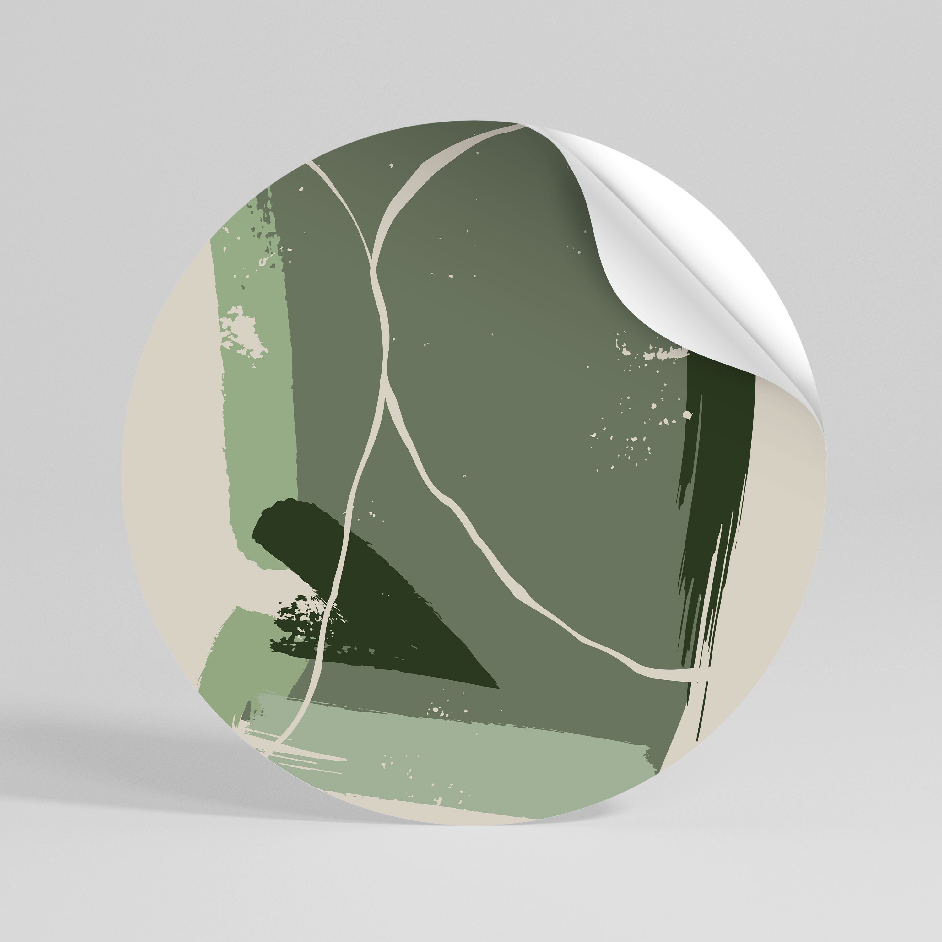 VERDANT HEAVEN Naklejka - okrągła