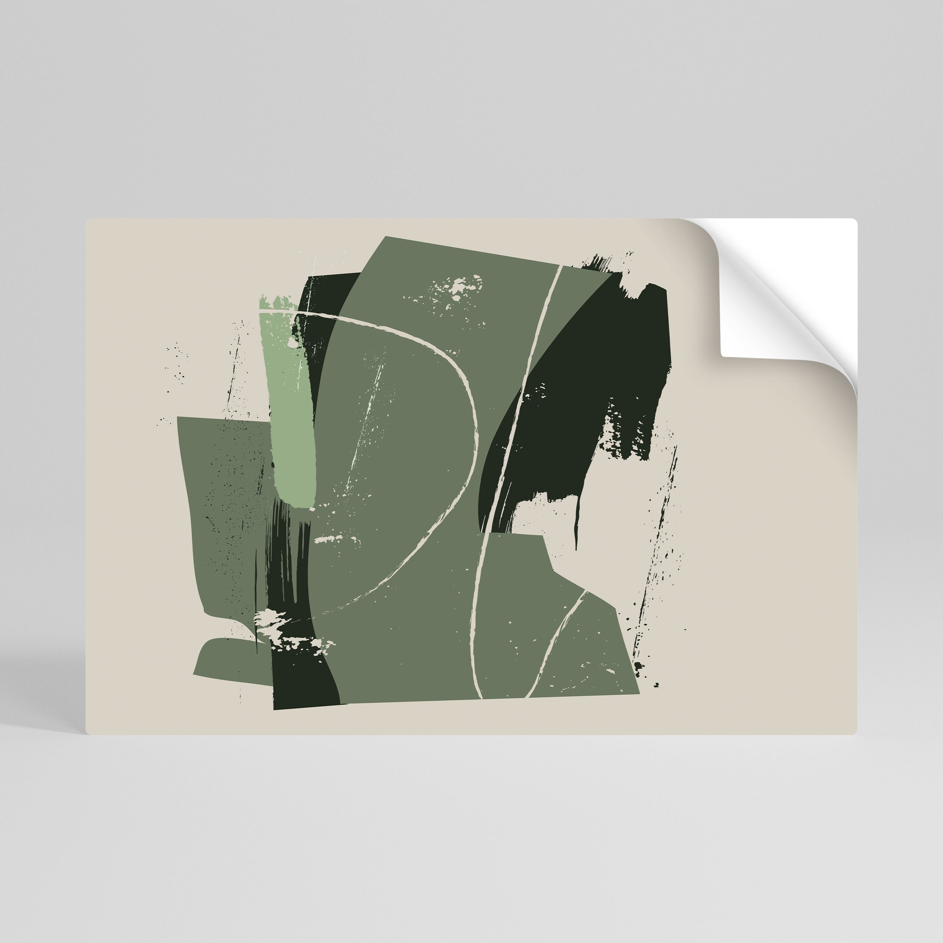 EVERGREEN ESCAPE Naklejka/Plakat poziomy