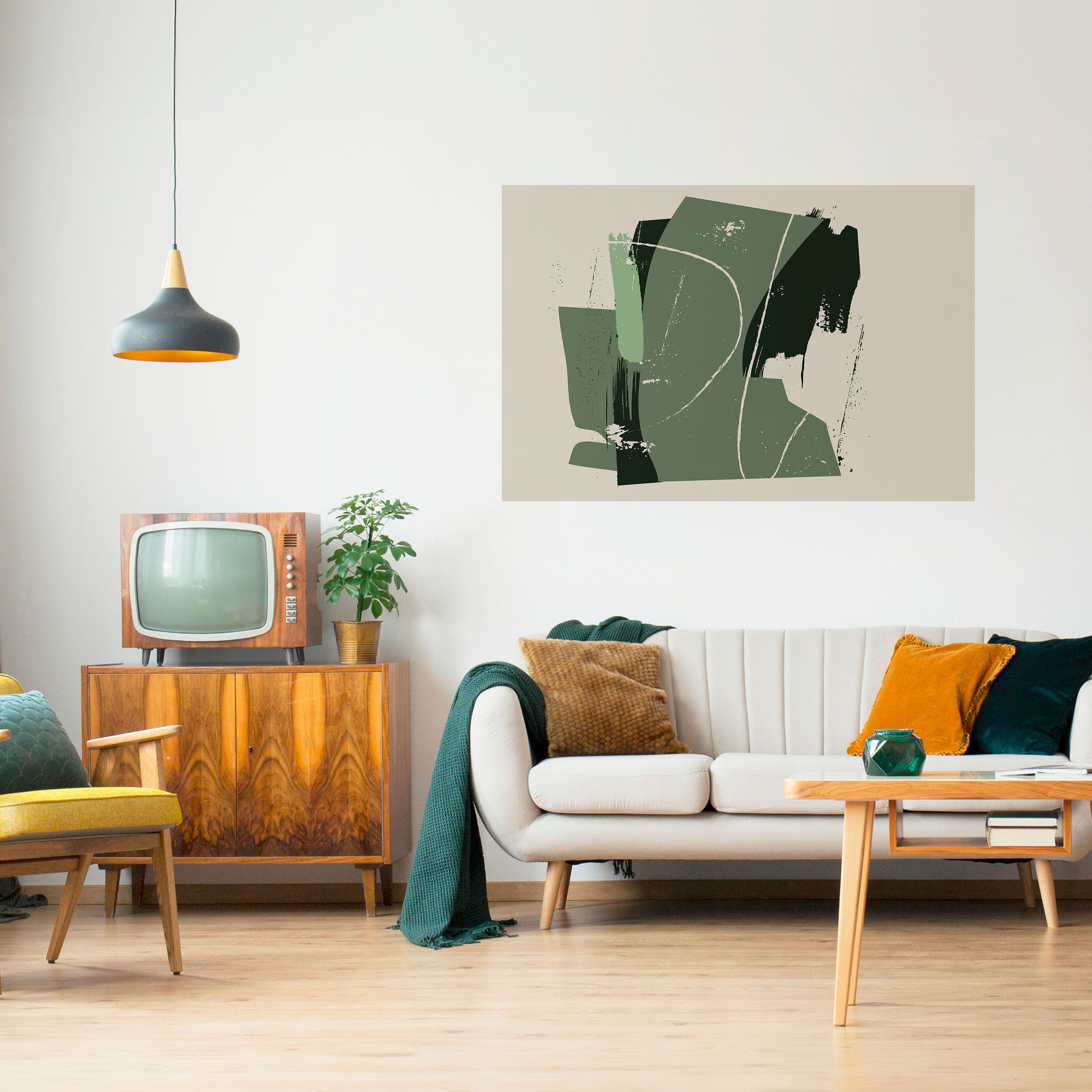 EVERGREEN ESCAPE Naklejka/Plakat poziomy