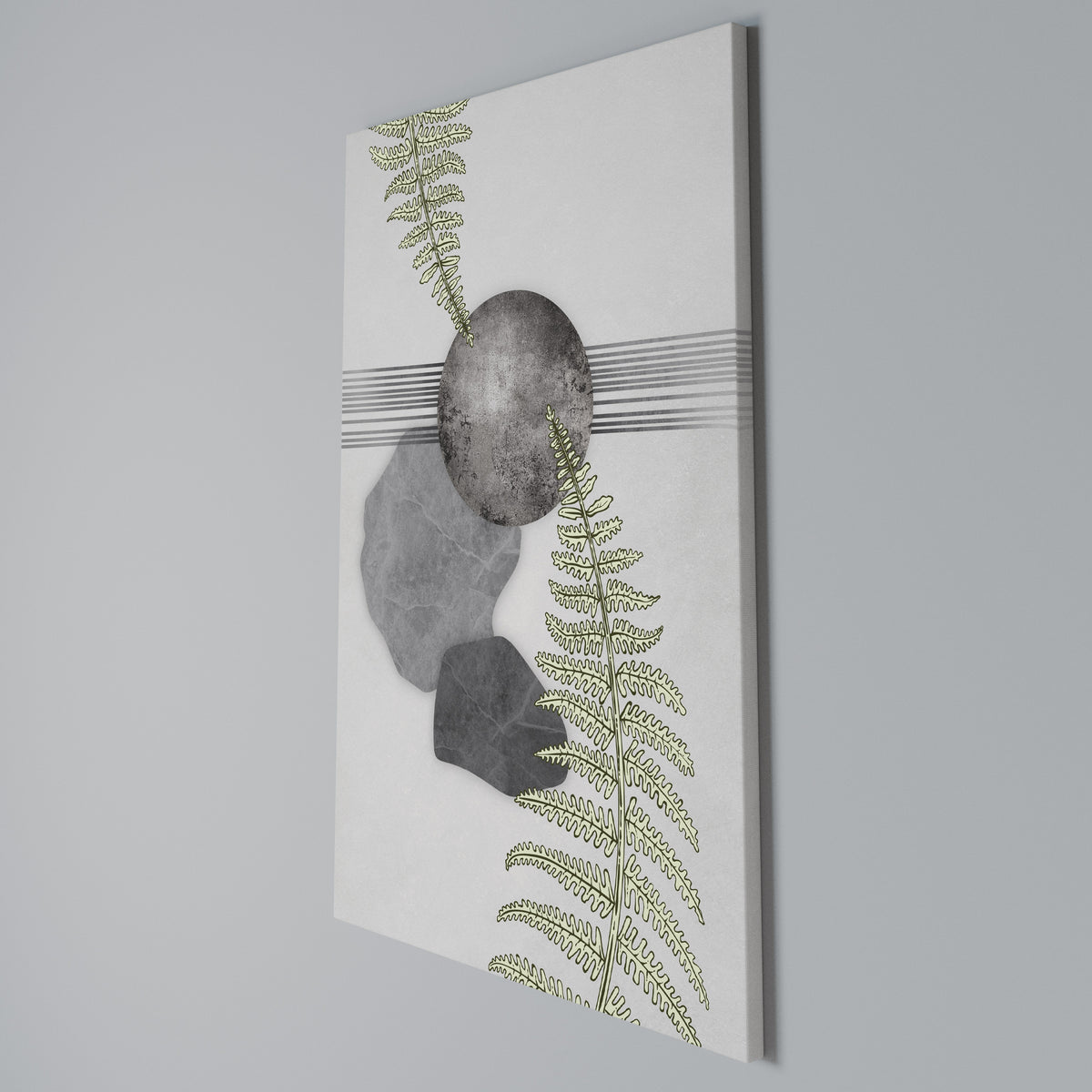 FERN MELANCHOLY Pionowy obraz na płótnie
