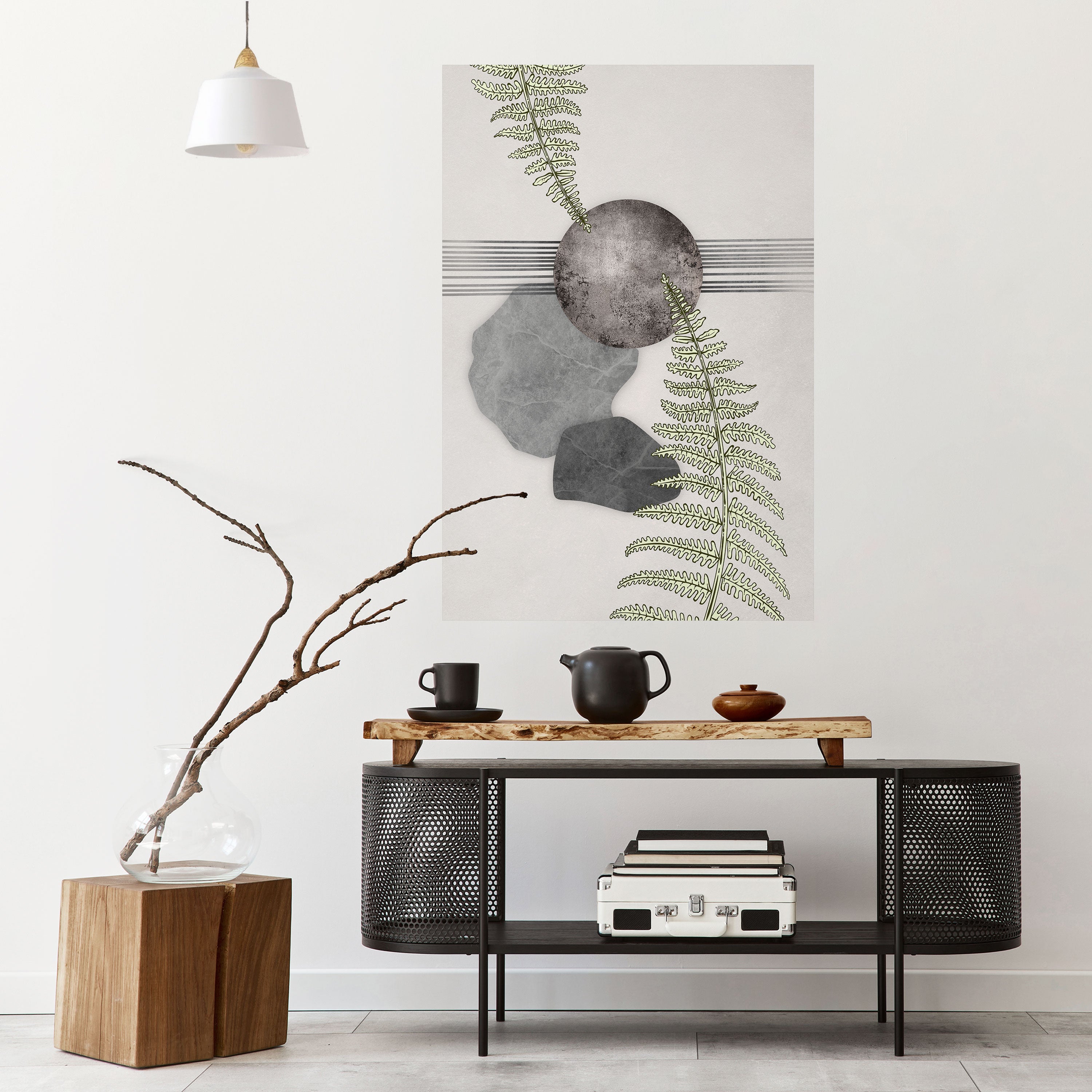 FERN MELANCHOLY Naklejka/Plakat pionowy