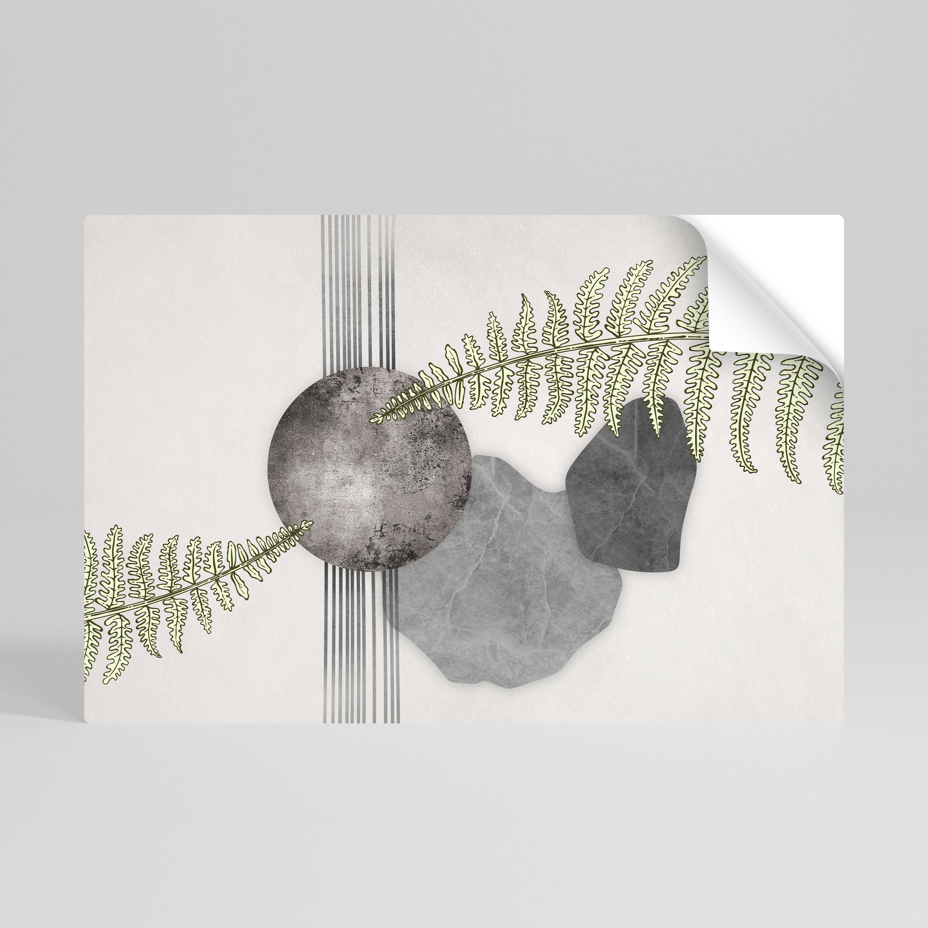 FERN MELANCHOLY Naklejka/Plakat poziomy