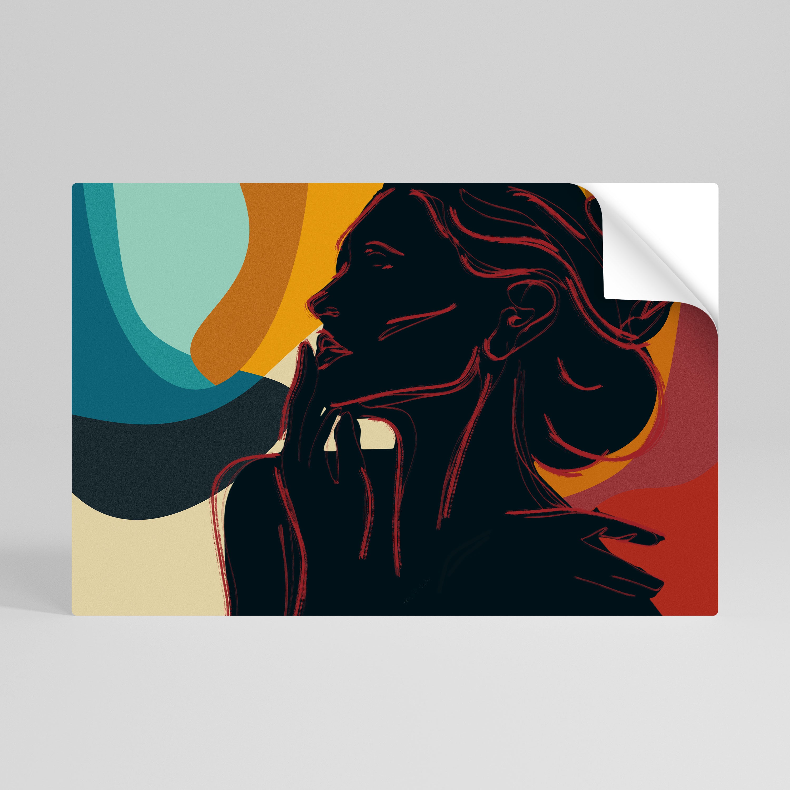 SILHOUETTE SONATA Naklejka/Plakat poziomy