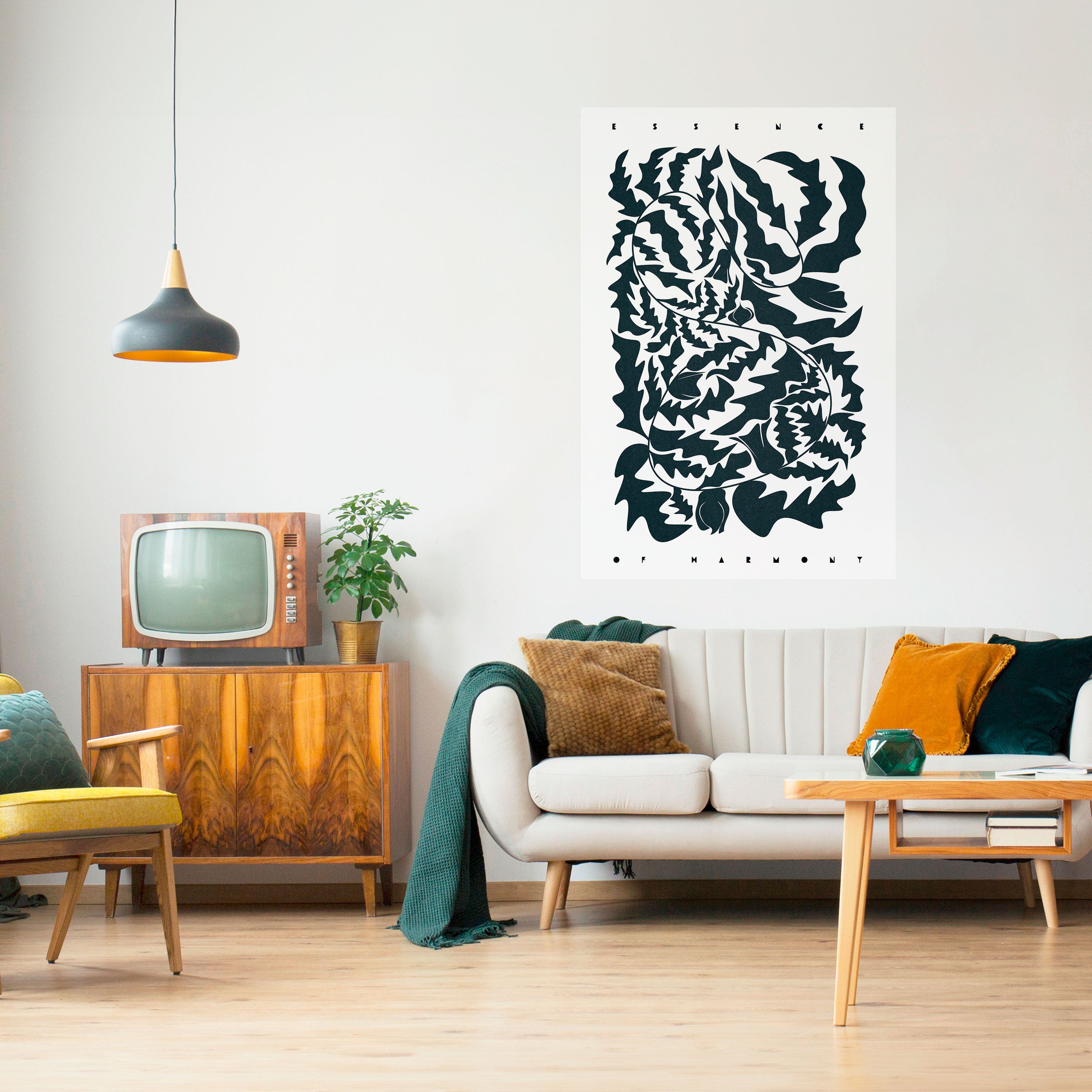 ETHEREAL ORNAMENT Naklejka/Plakat pionowy