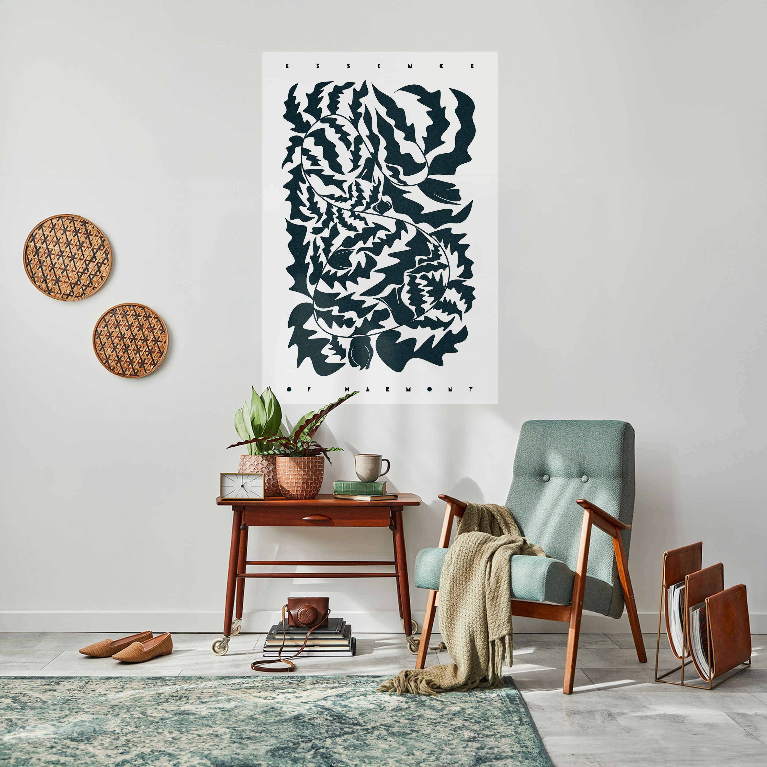 ETHEREAL ORNAMENT Naklejka/Plakat pionowy