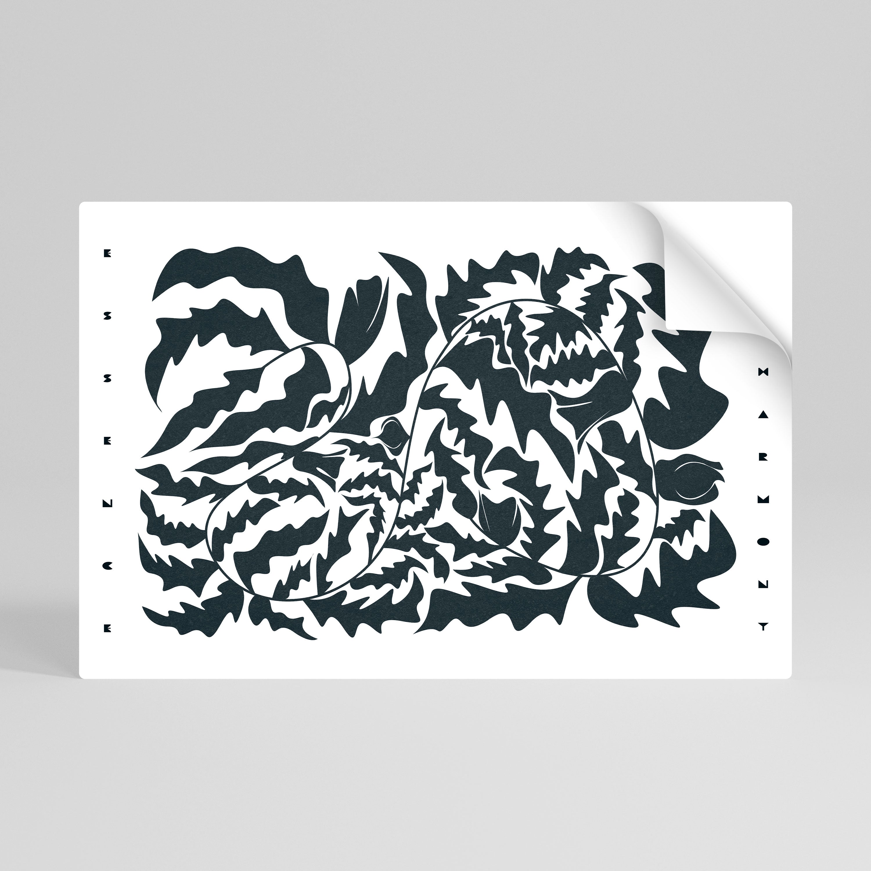 ETHEREAL ORNAMENT Naklejka/Plakat poziomy