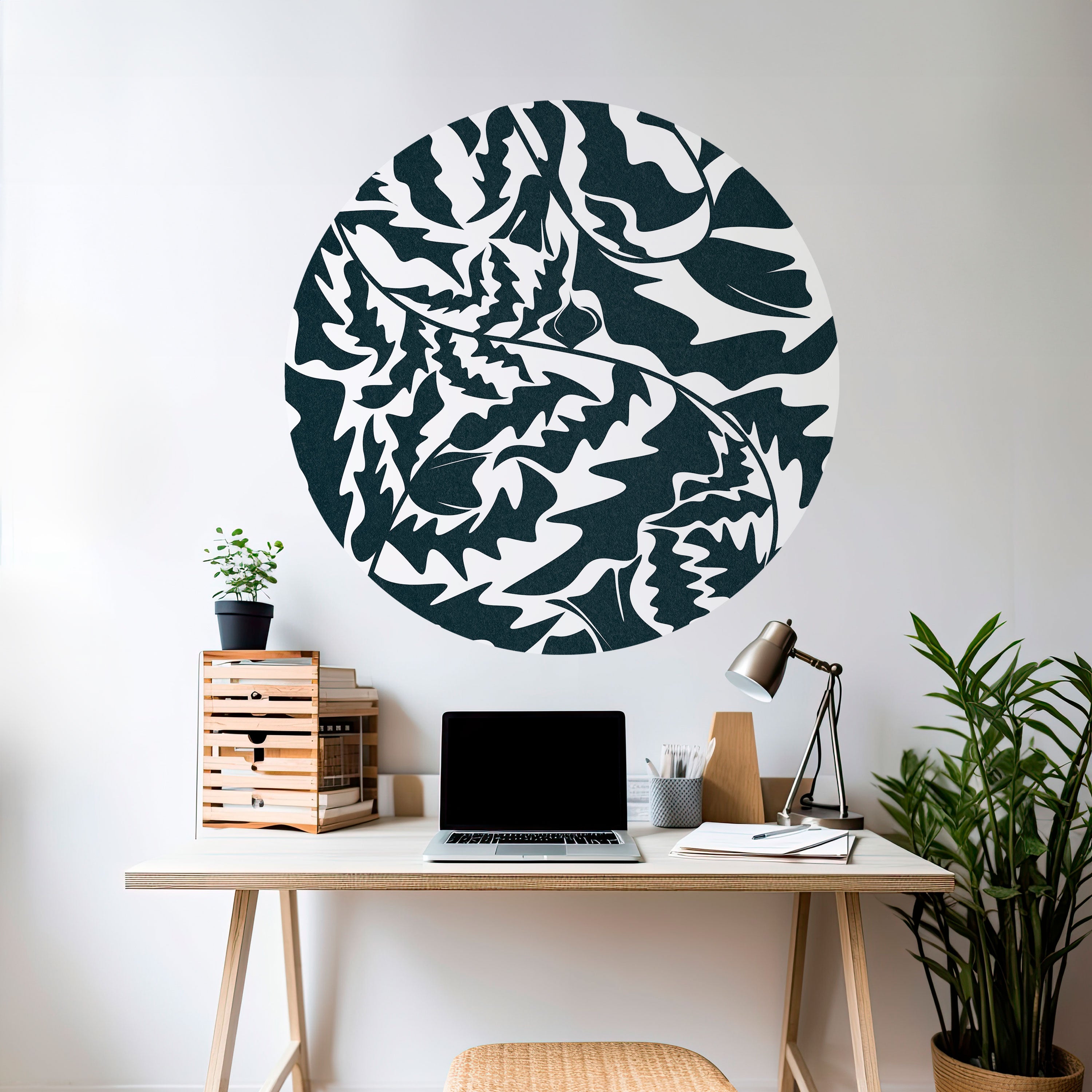 ETHEREAL ORNAMENT Naklejka okrągła